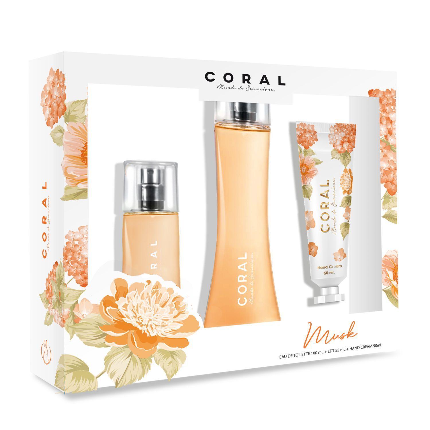 Set Coral Musk 100ml + 55ml + Crema-0