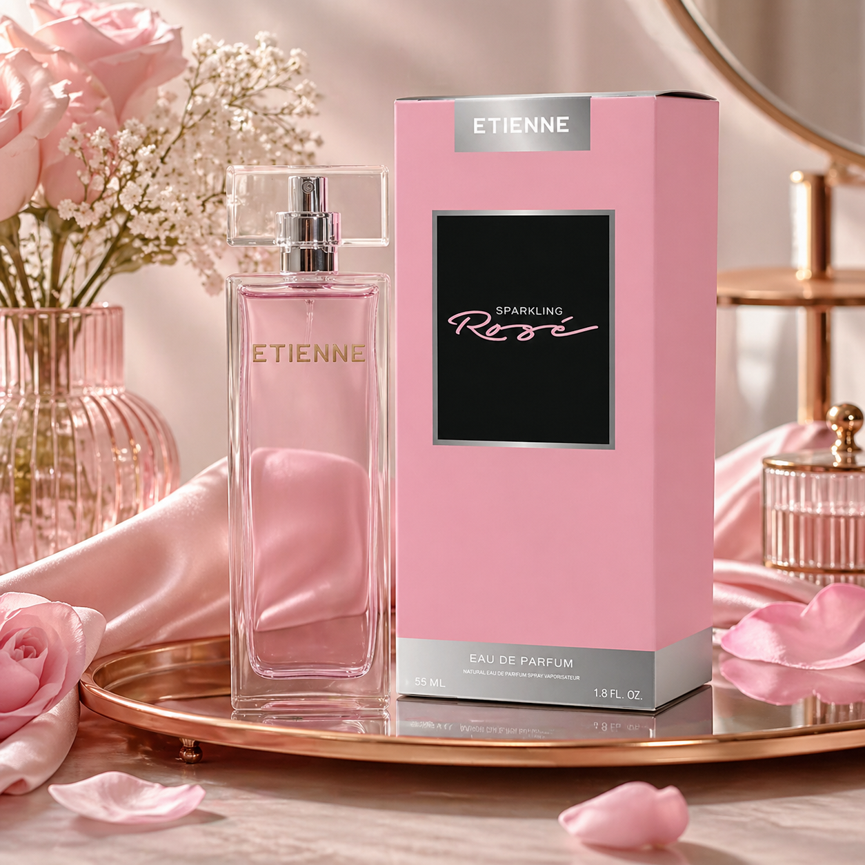 Perfume Etienne Sparkling Rose Eau de Parfum 55 ml-2