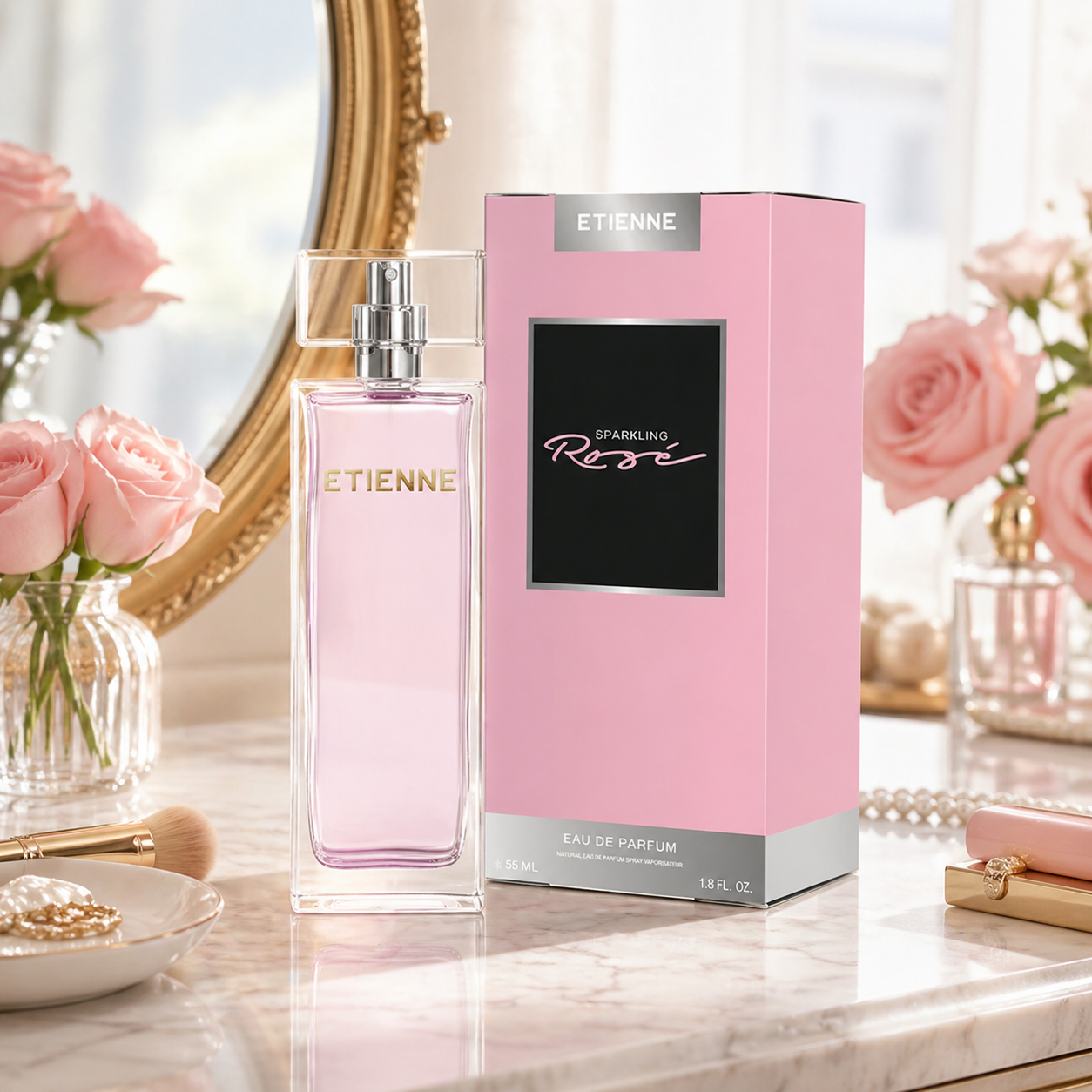 Perfume Etienne Sparkling Rose Eau de Parfum 55 ml-3
