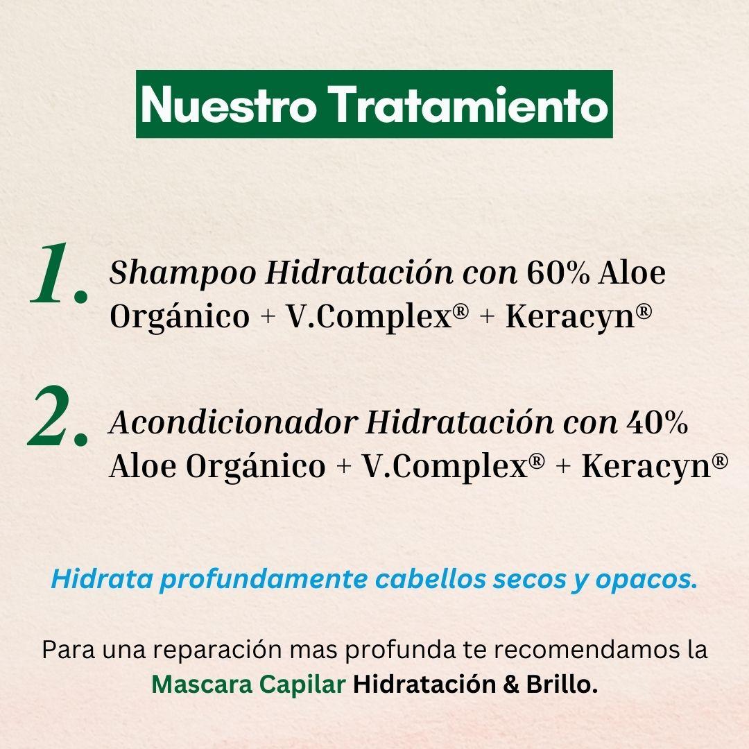 Shampoo  + Acondicionador Hidratación y Brillo 350ml-2