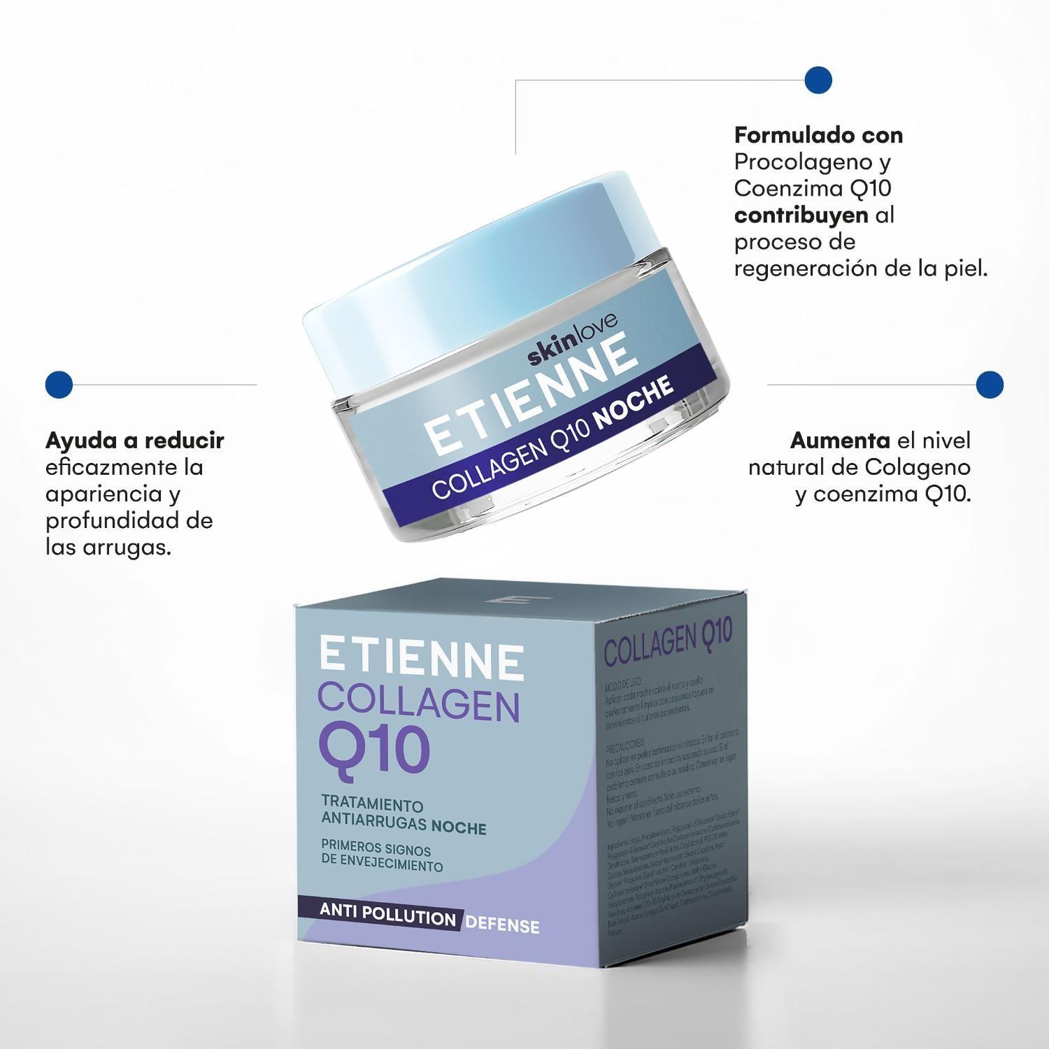 Crema Collagen Q 10 Noche Etienne Expert 50gr-2