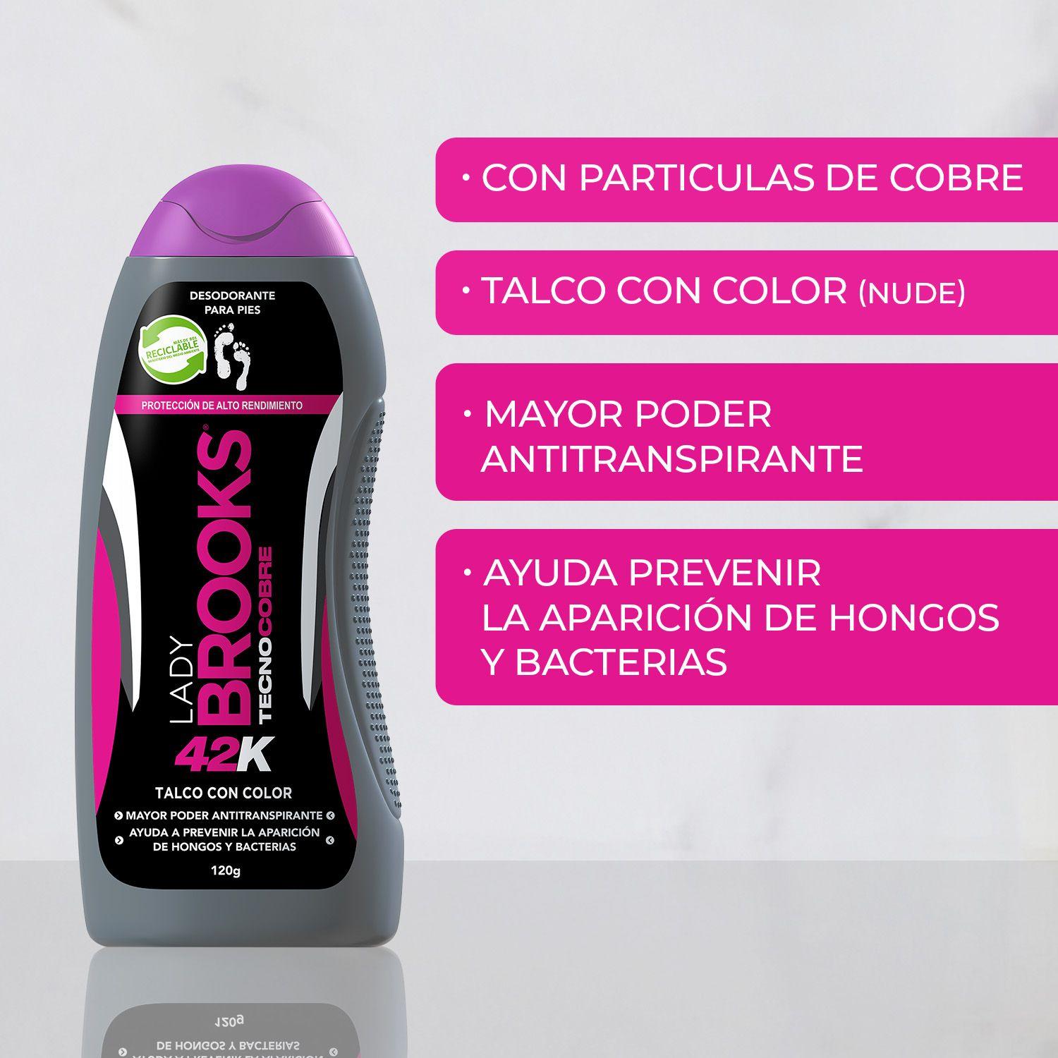 Talco Para Pies Lady Brooks 42K 120 g-3