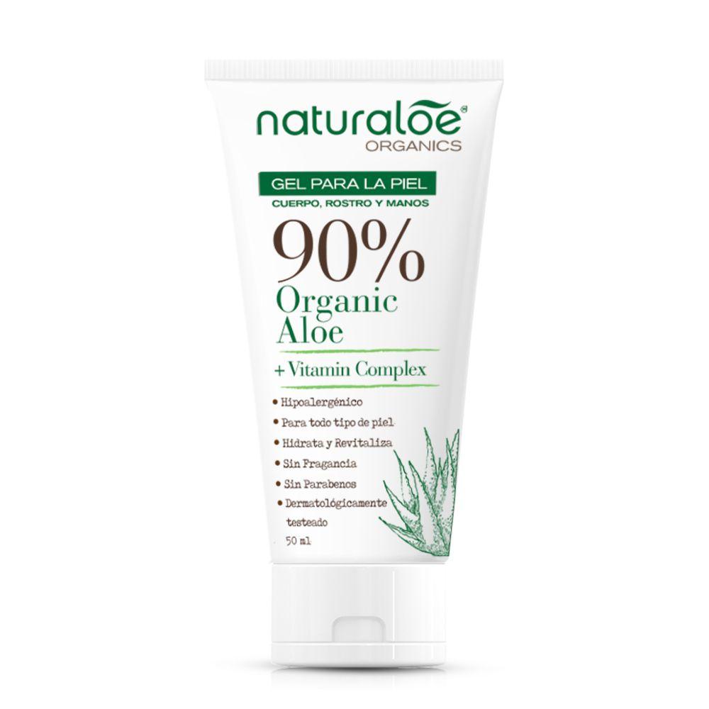 Gel de Piel Aloe Vera Orgánico 50ml-0