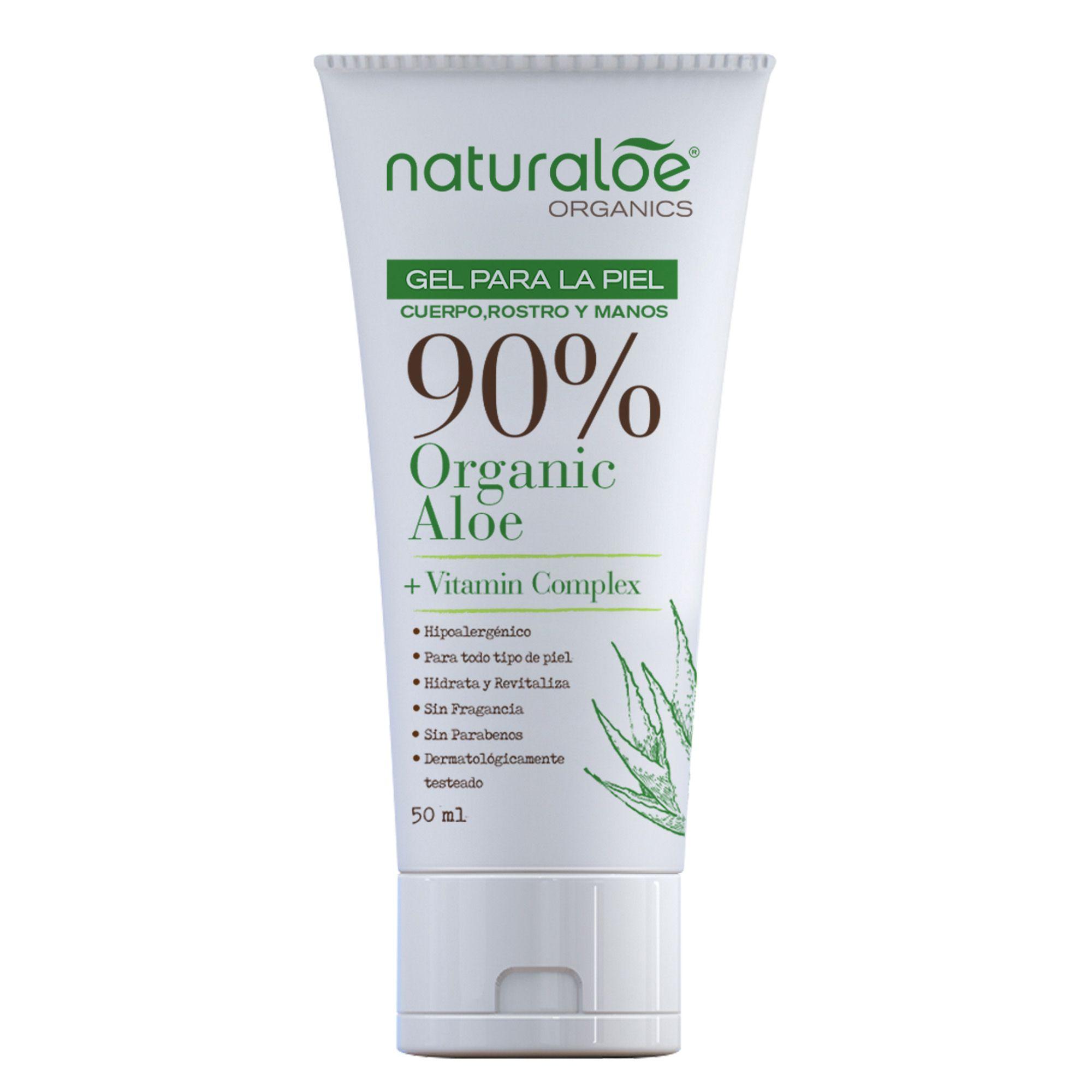 Gel de Piel Aloe Vera Orgánico 50ml-0