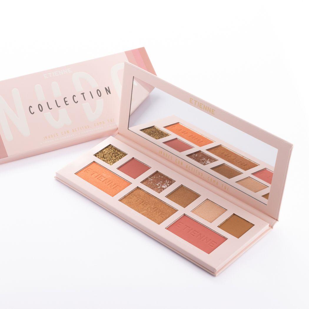Paleta de Sombras y Rostro Nude Collection Etienne-0