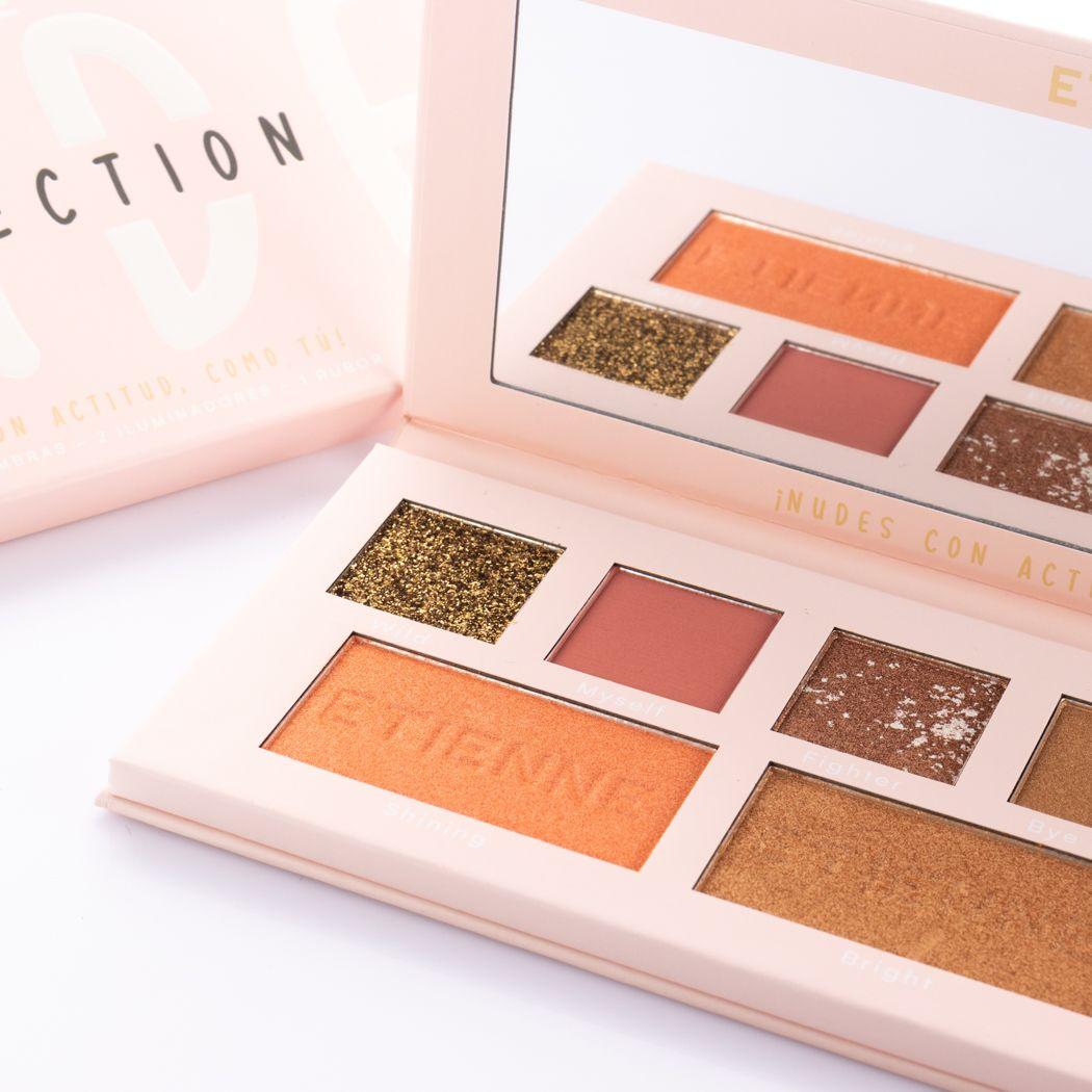 Paleta de Sombras y Rostro Nude Collection Etienne-1