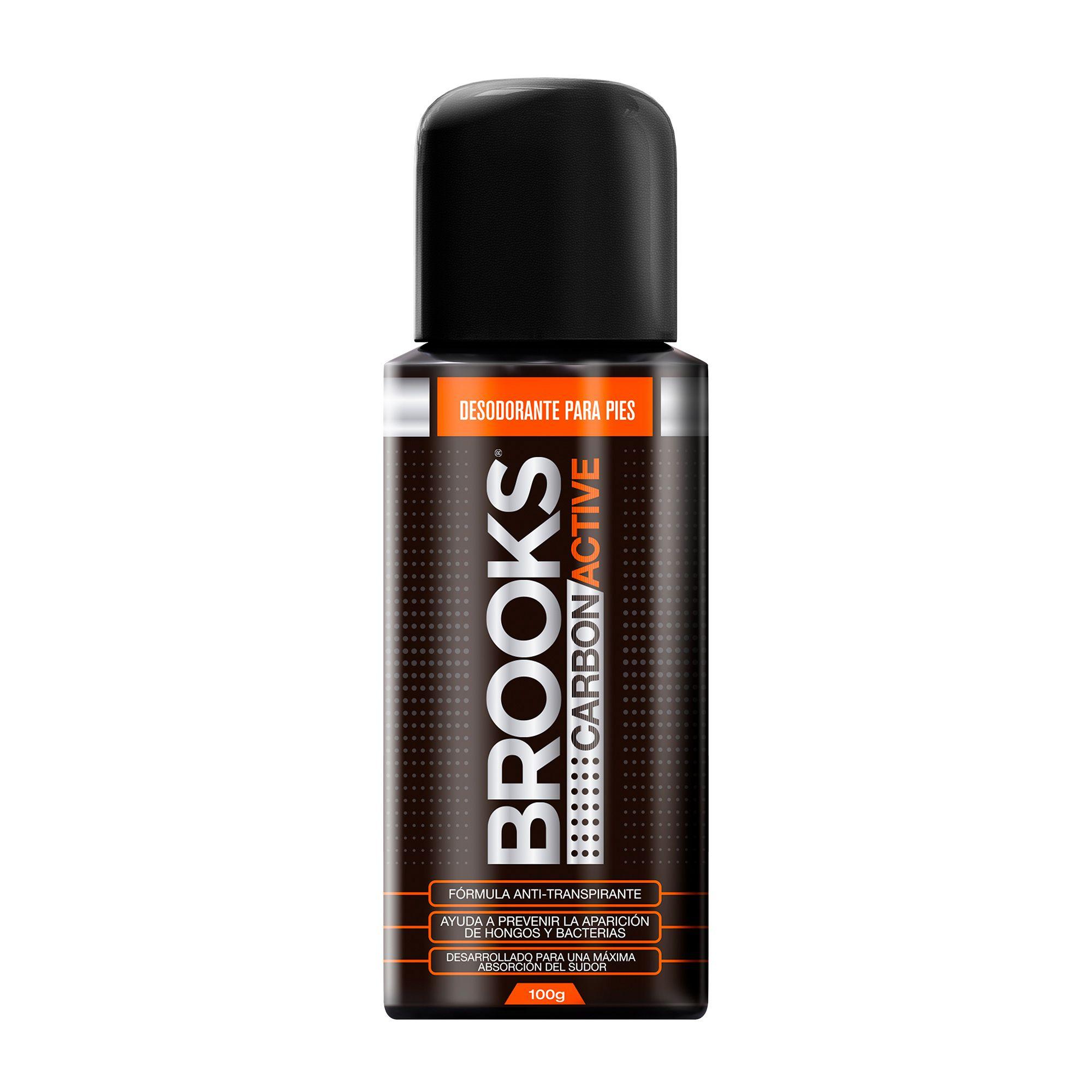 Talco en Spray Brooks Carbon Active 100 grs-0