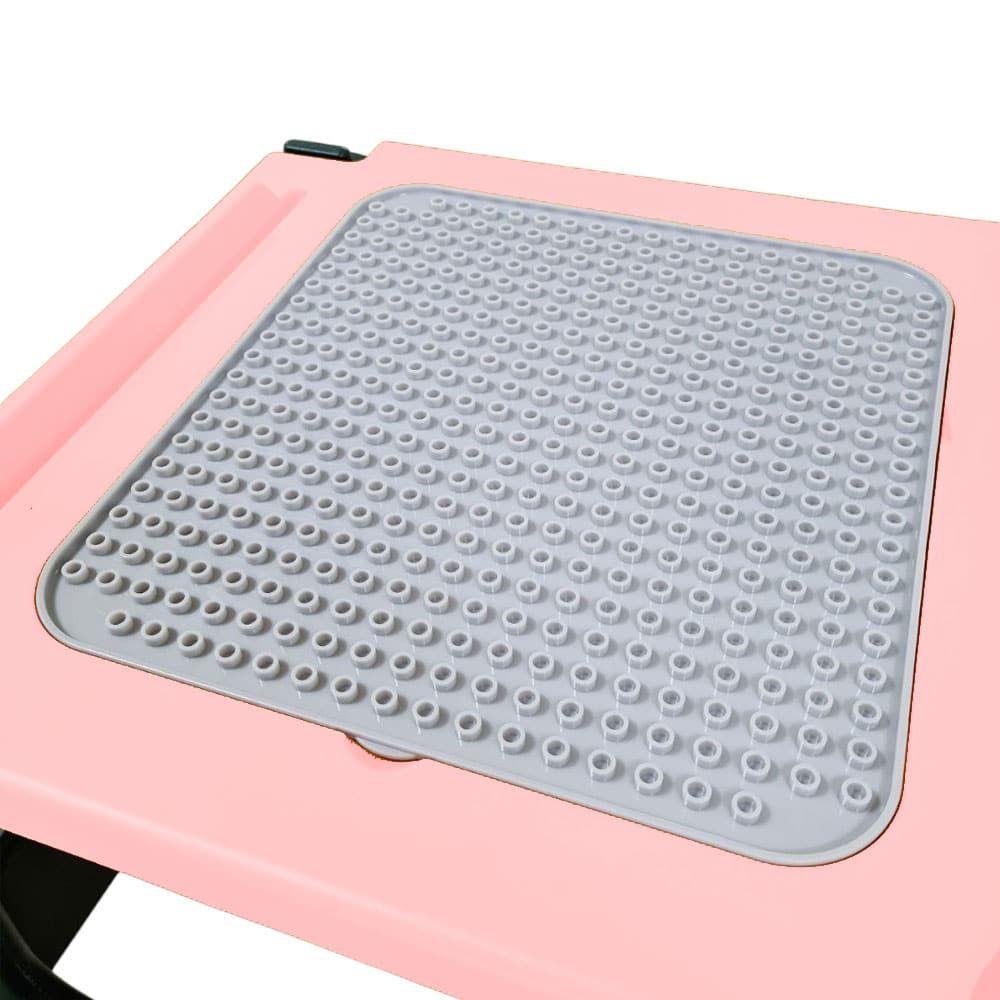 Silla de Comer Para Bebé Todo en 1 Rosada Babymine-3