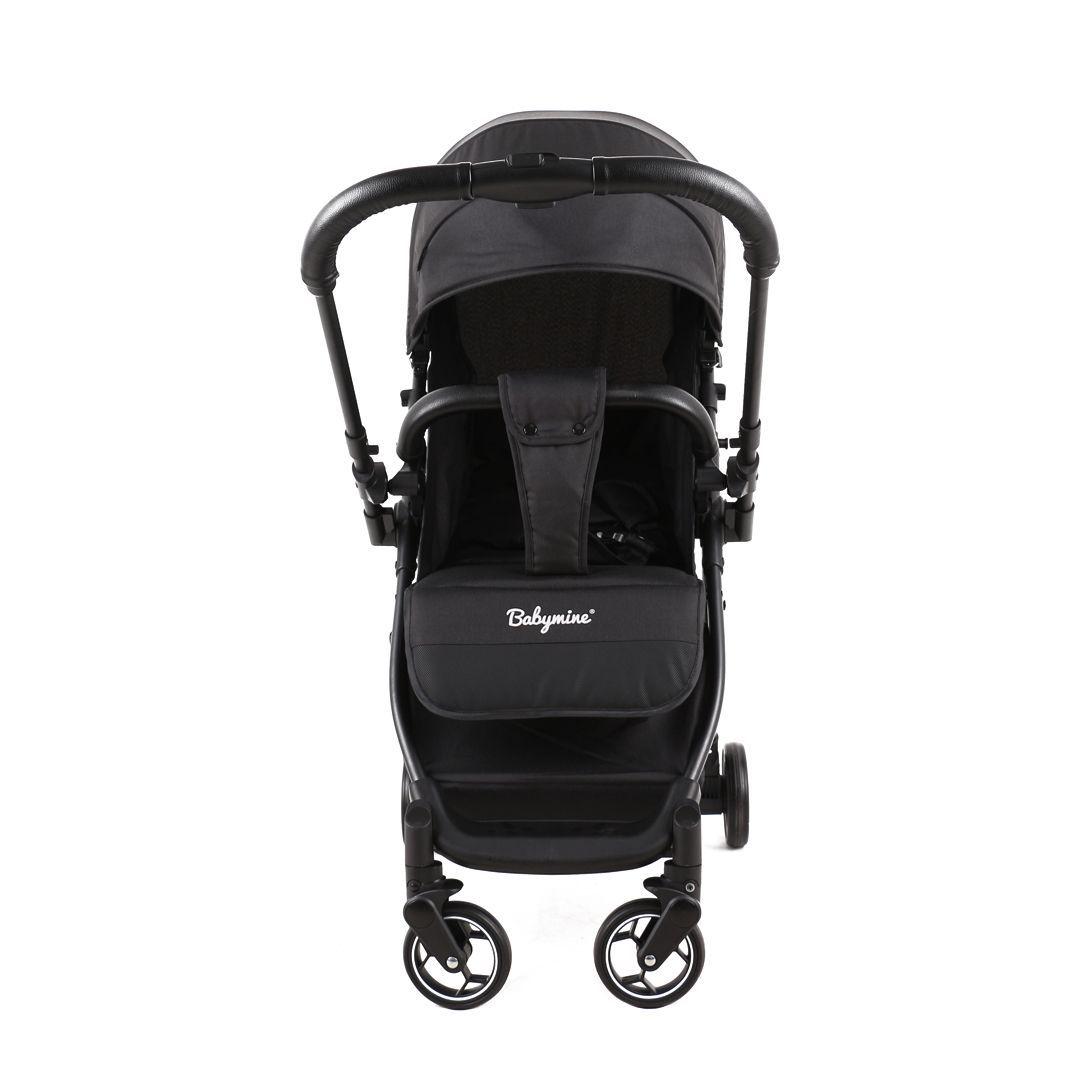 Coche de Paseo Reversible High Negro Babymine-5
