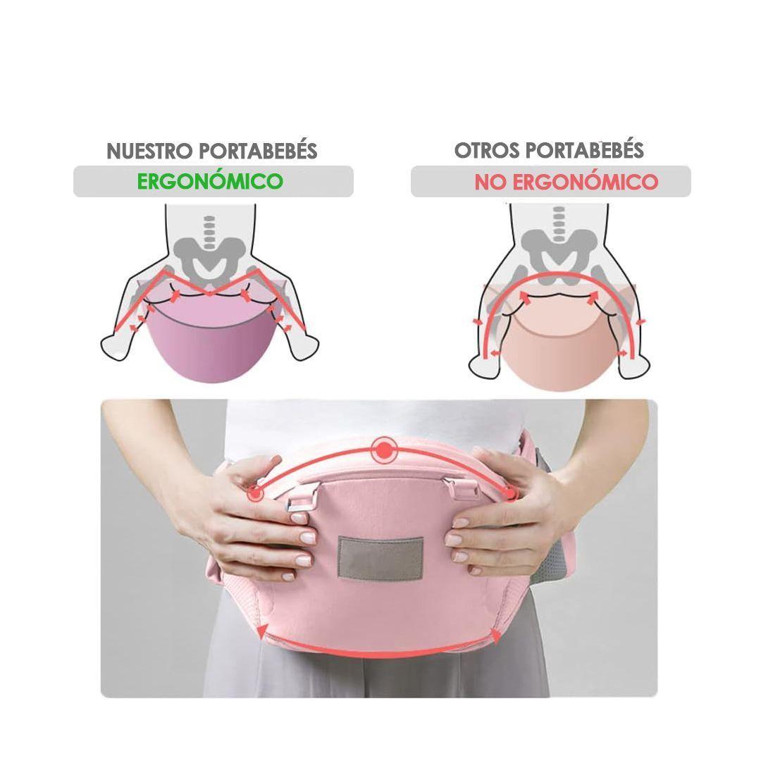 Porta Bebé Ergonómico Asiento Multifuncional 6 En 1 Colores-5