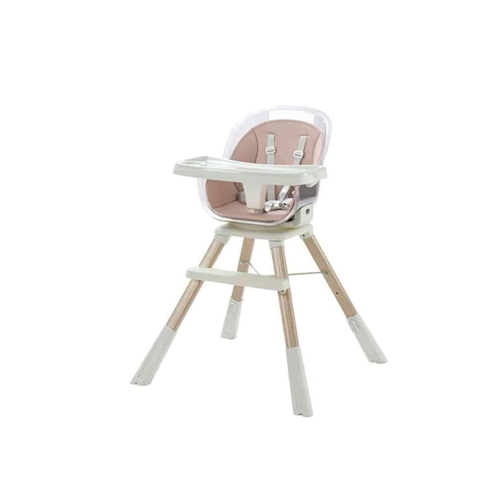 Silla de Comer Giratoria 360 Rosada - Babymine-0