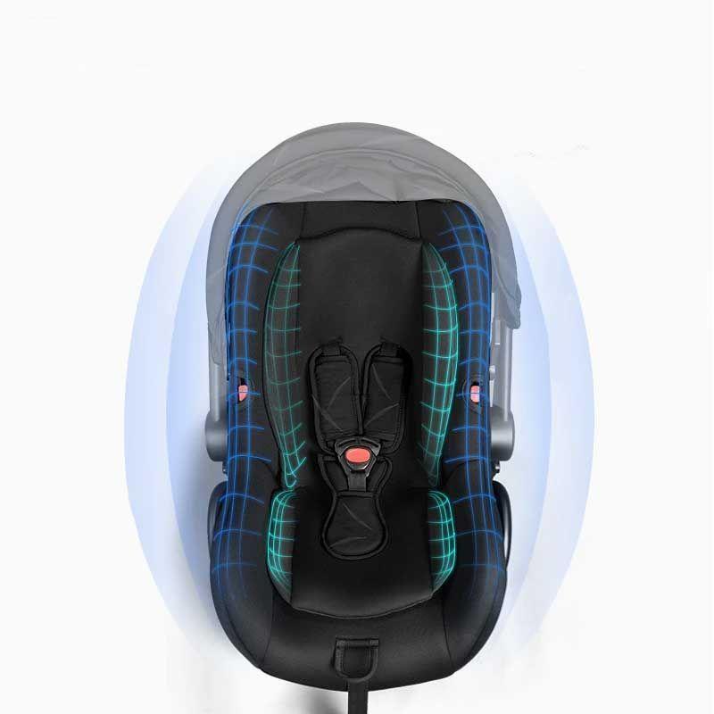 Coche de Bebé Travel System E-Crib Negro-5