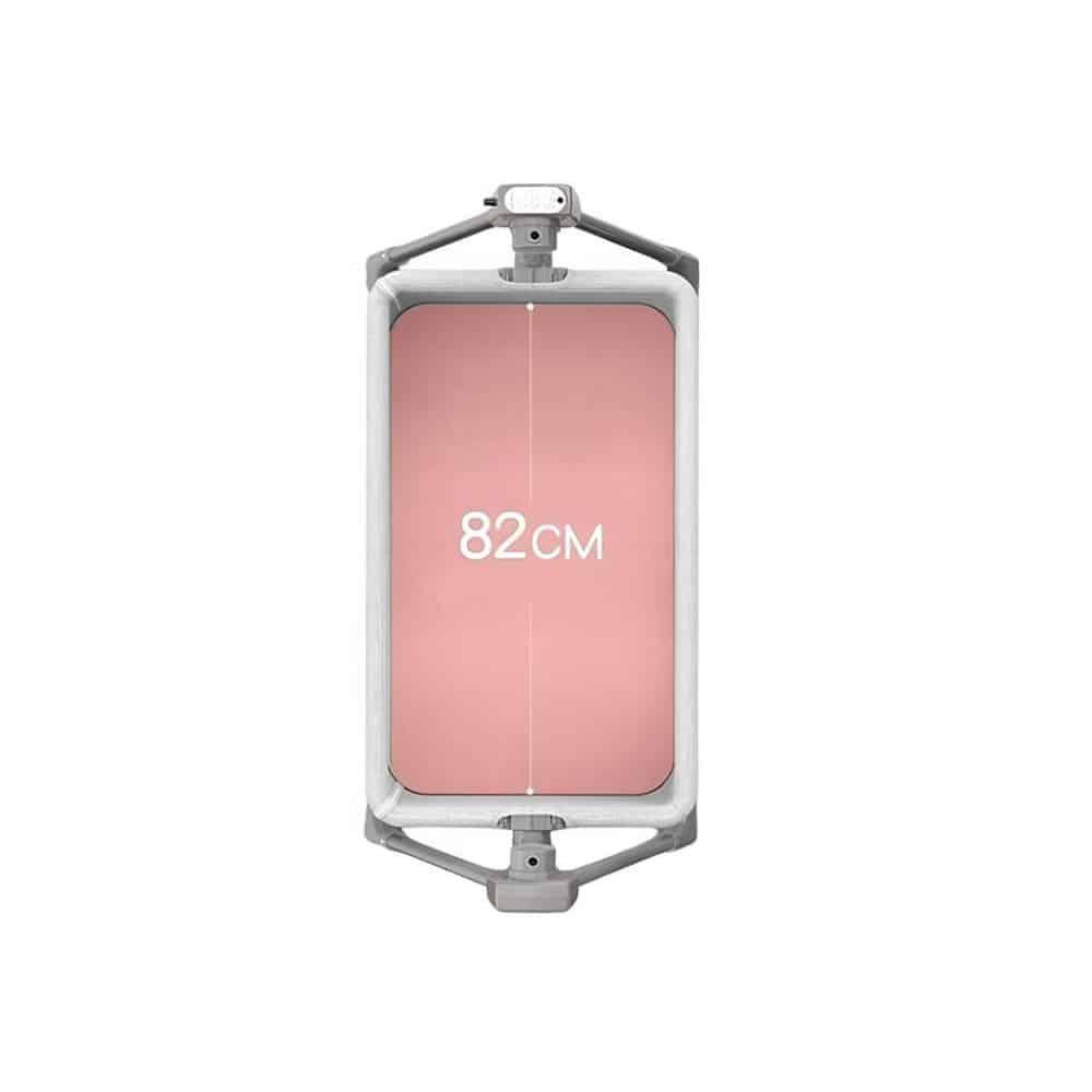 Cuna Mecedora Electrica Plegable Bluetooth Gris-5