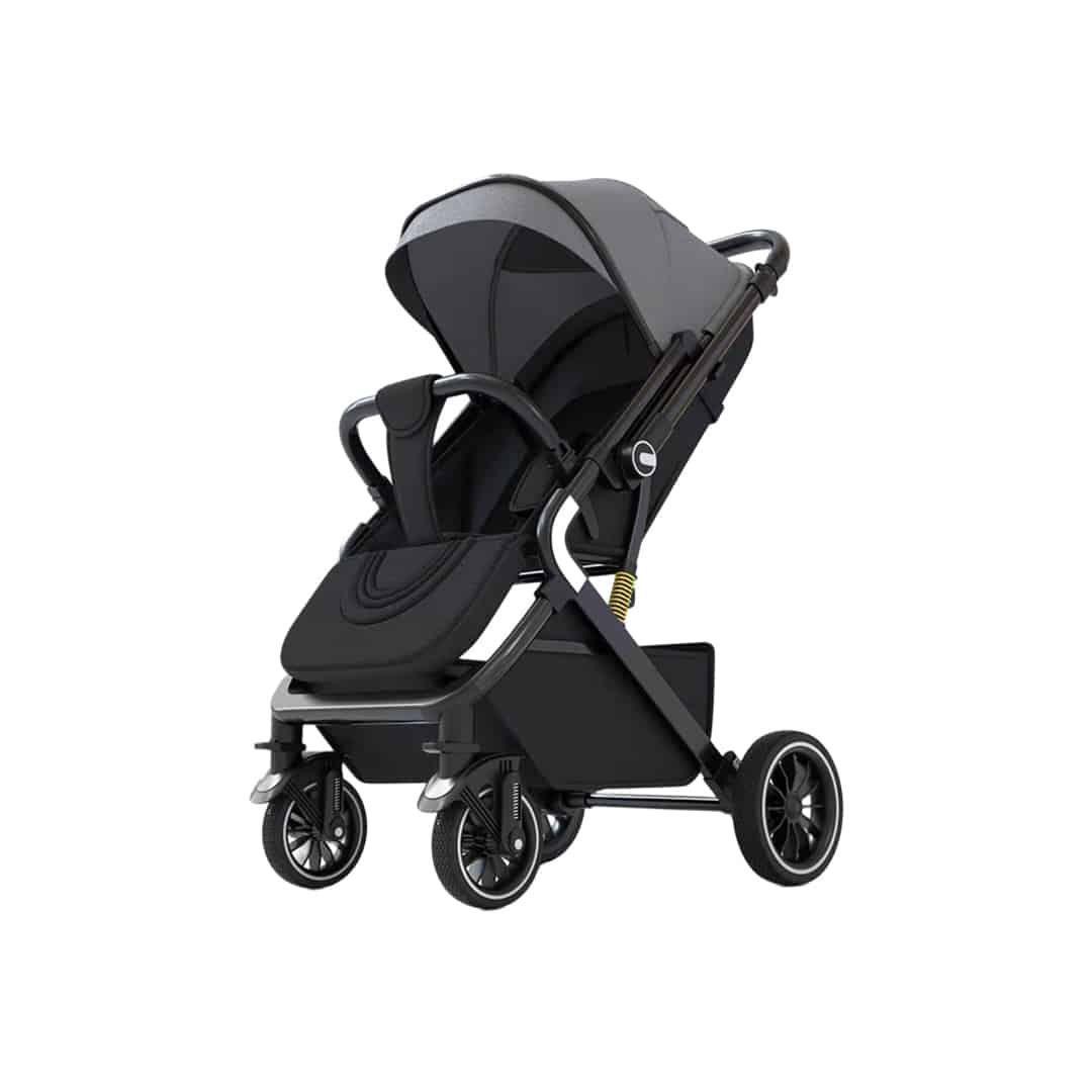 Coche de Bebé Reversible Maleta SunCover Gris – BABYMINE-0