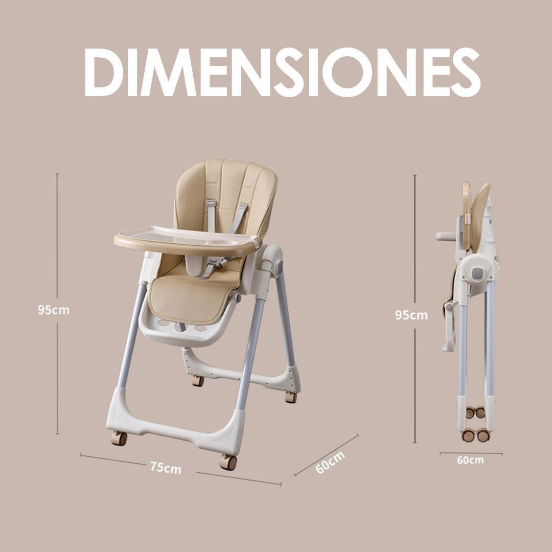 Silla de Comer Plegable Evolution Motivo Naranja-7