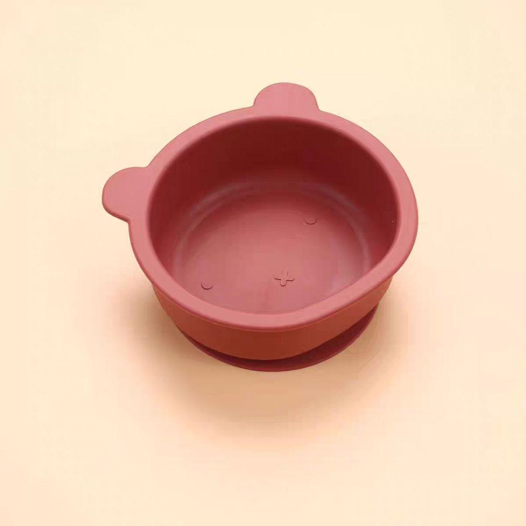 Set De Alimentación Silicona Platos Bebé 5 Piezas-2