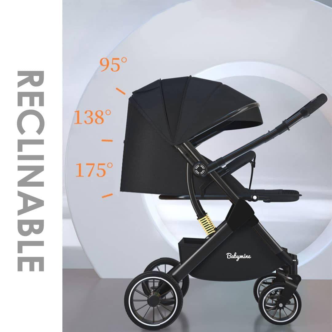 Coche de Paseo Maleta Compacto Reversible Animales BABYMINE-3
