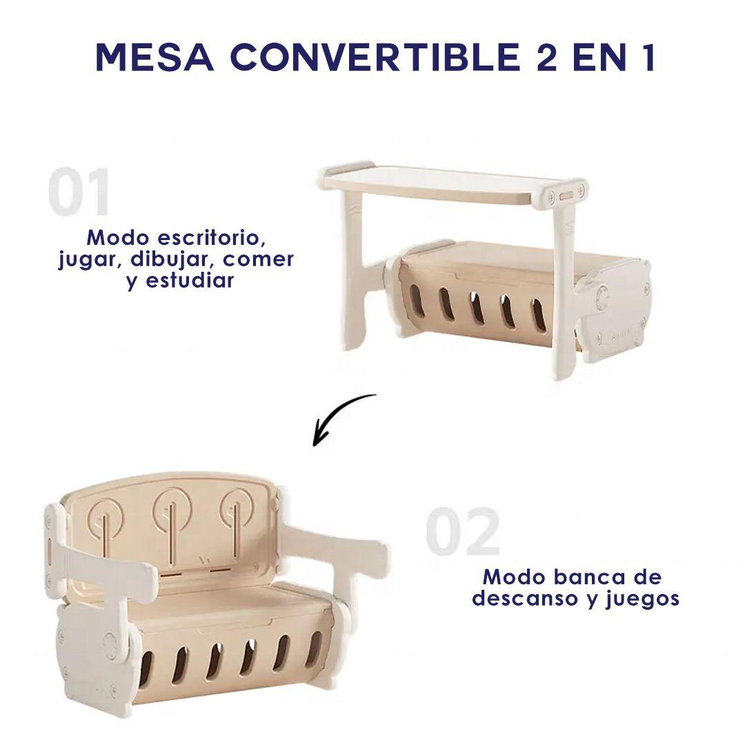 Mesa Infantil Convertible 2 en 1 BABYMINE-6