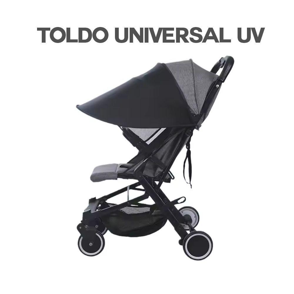 Toldo UV Para Coches de Bebé Universal Negro – BABYMINE-4