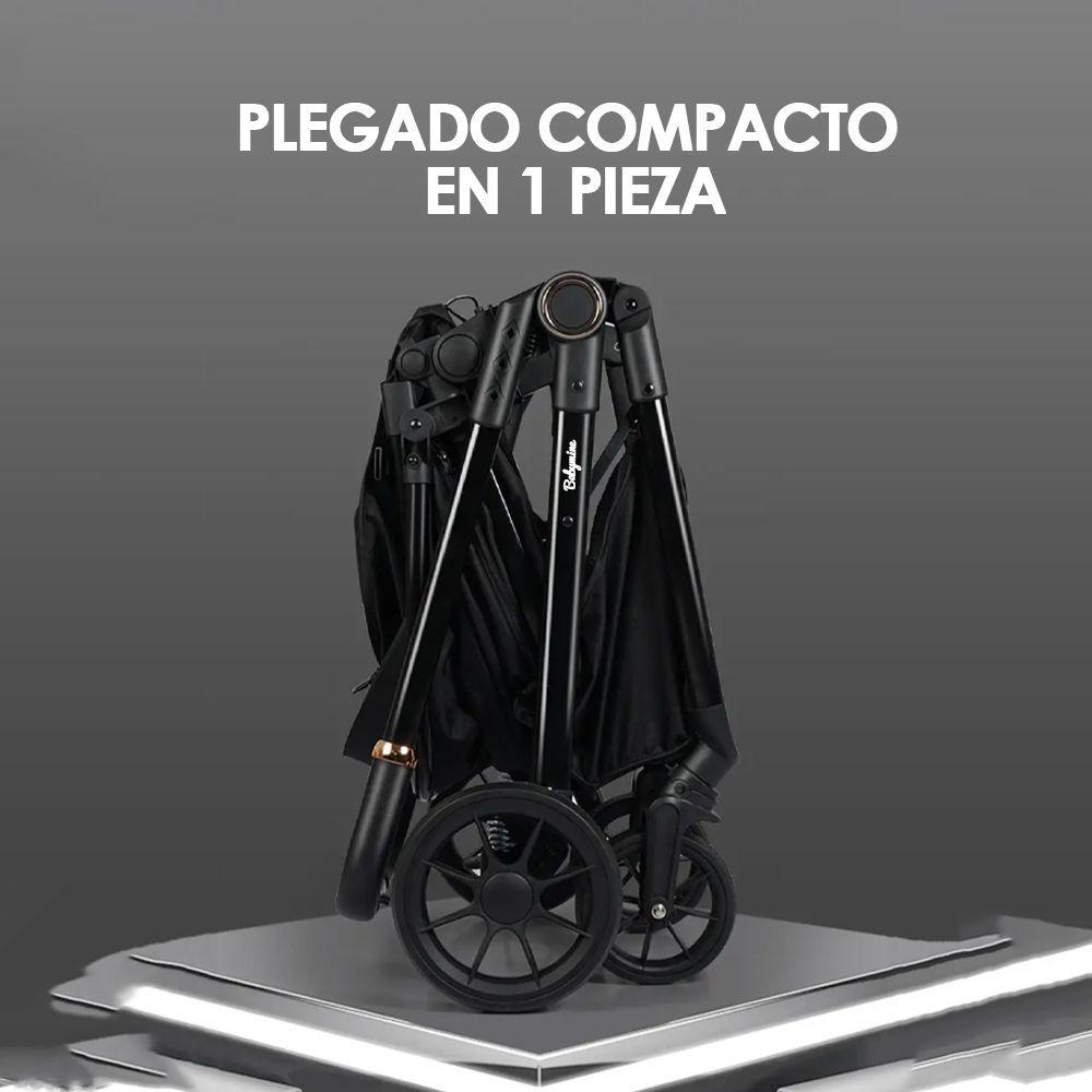 Coche De Bebé y Silla Nido Bolso Prime Negro - BABYMINE-2