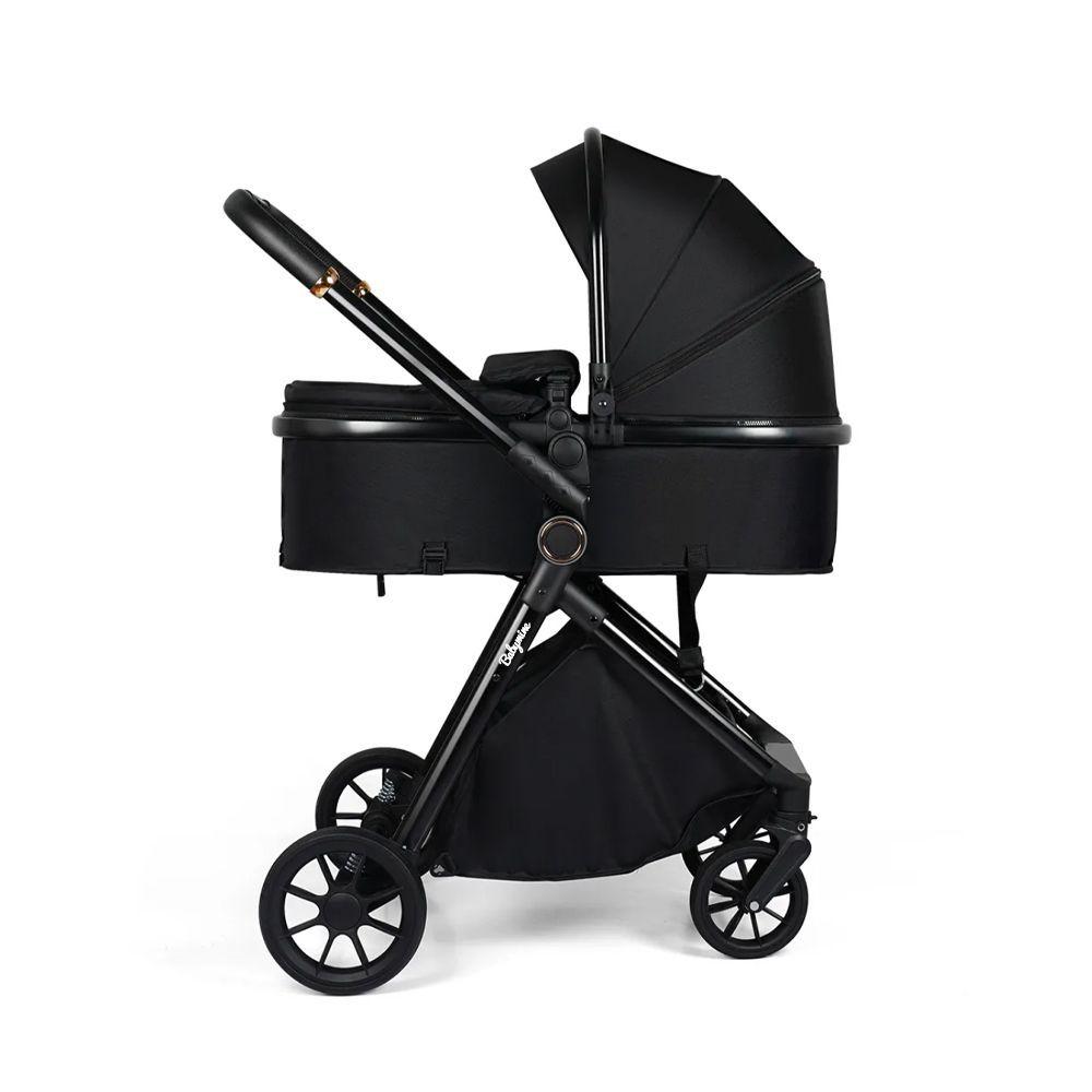 Coche De Bebé y Silla Nido Bolso Prime Negro - BABYMINE-4