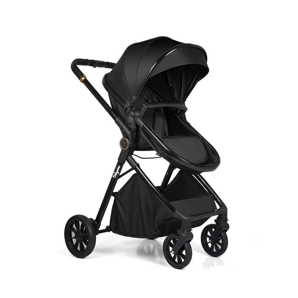 Coche De Bebé y Silla Nido Bolso Prime Negro - BABYMINE-5