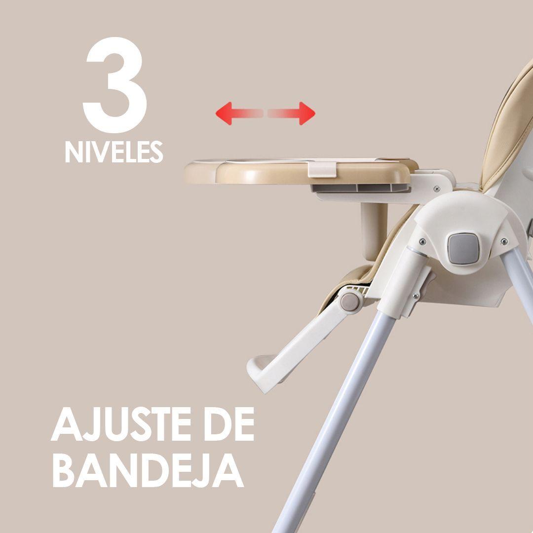 Silla de Comer Plegable Evolution Motivo Verde-5