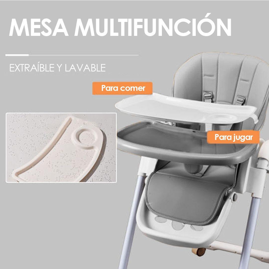 Silla de Comer Plegable Evolution Motivo Verde-6