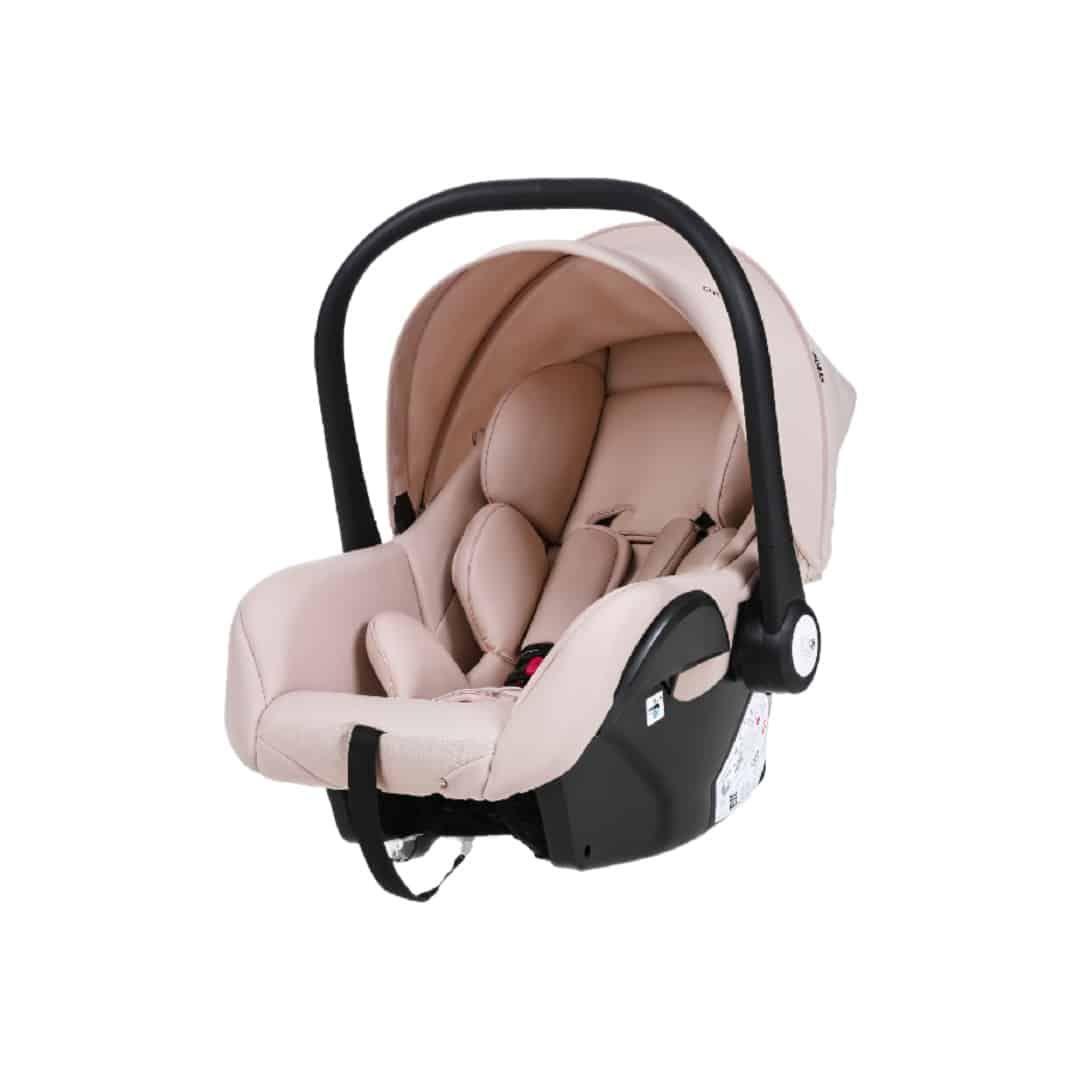 Coche de Bebé Silla Nido Bolso y Cubre Pies Beige-5