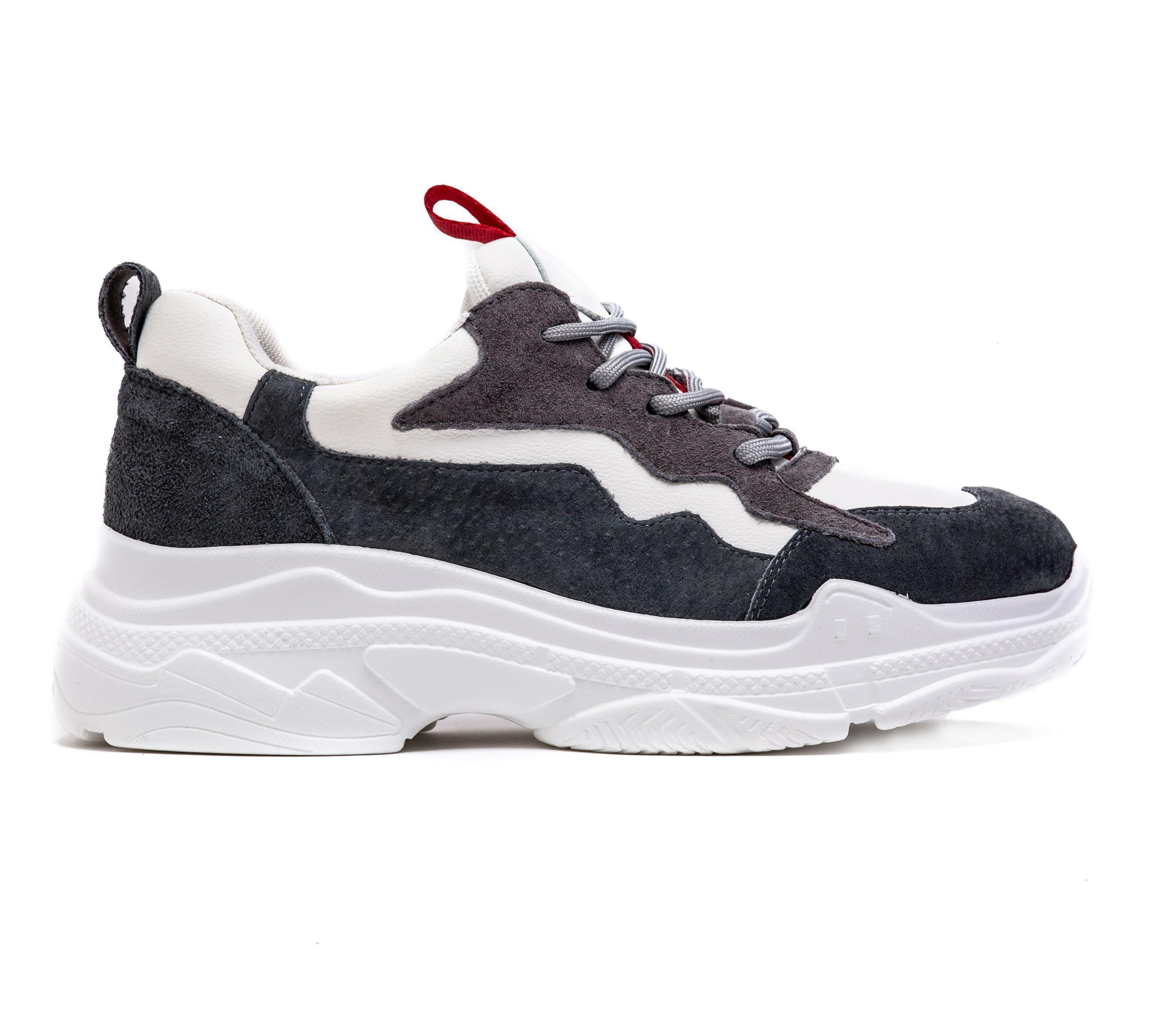 Zapatilla Sk Chunky 1804 Gris-1