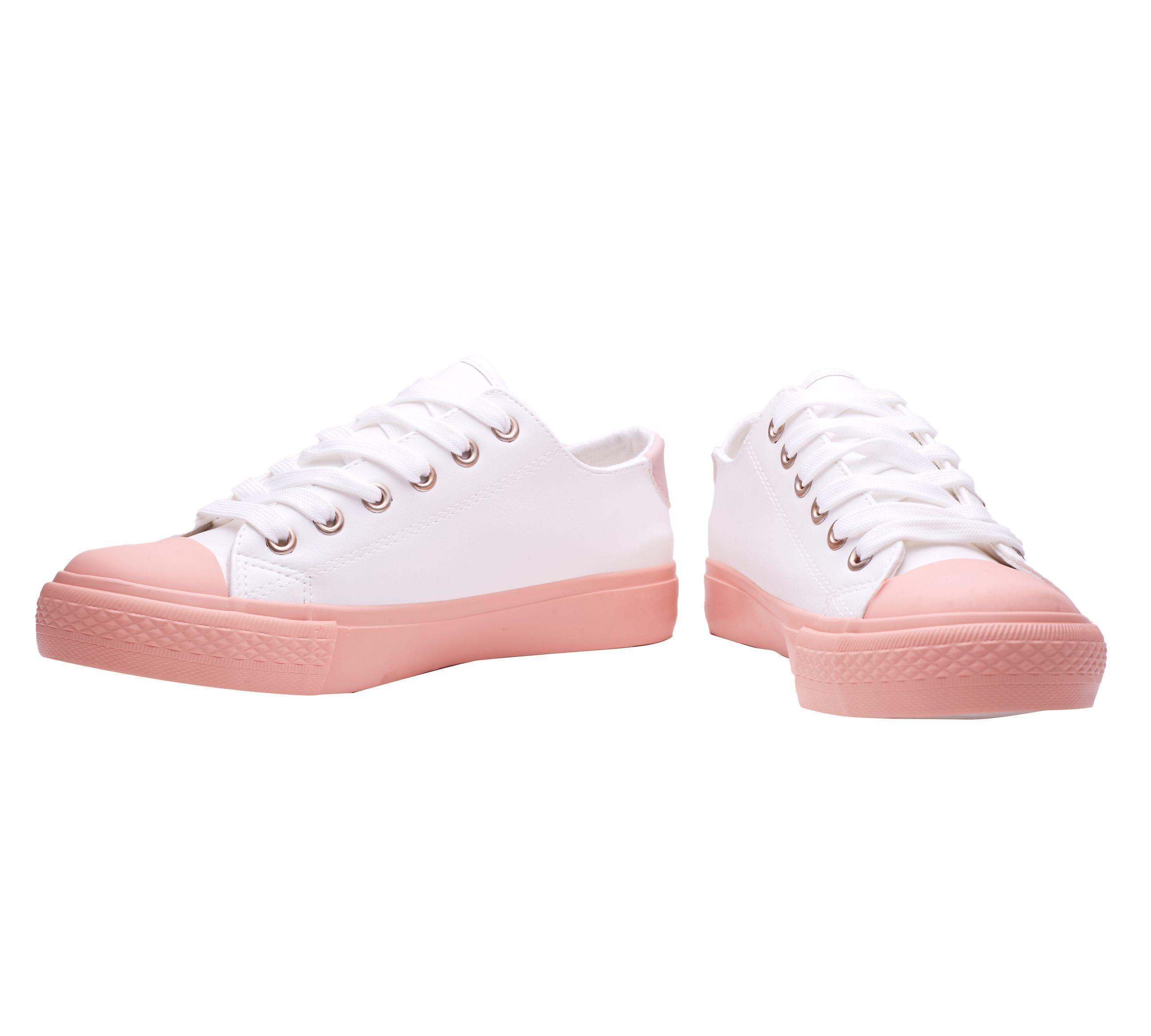 Zapatilla SK 7586 Eco Cuero Rosado-3