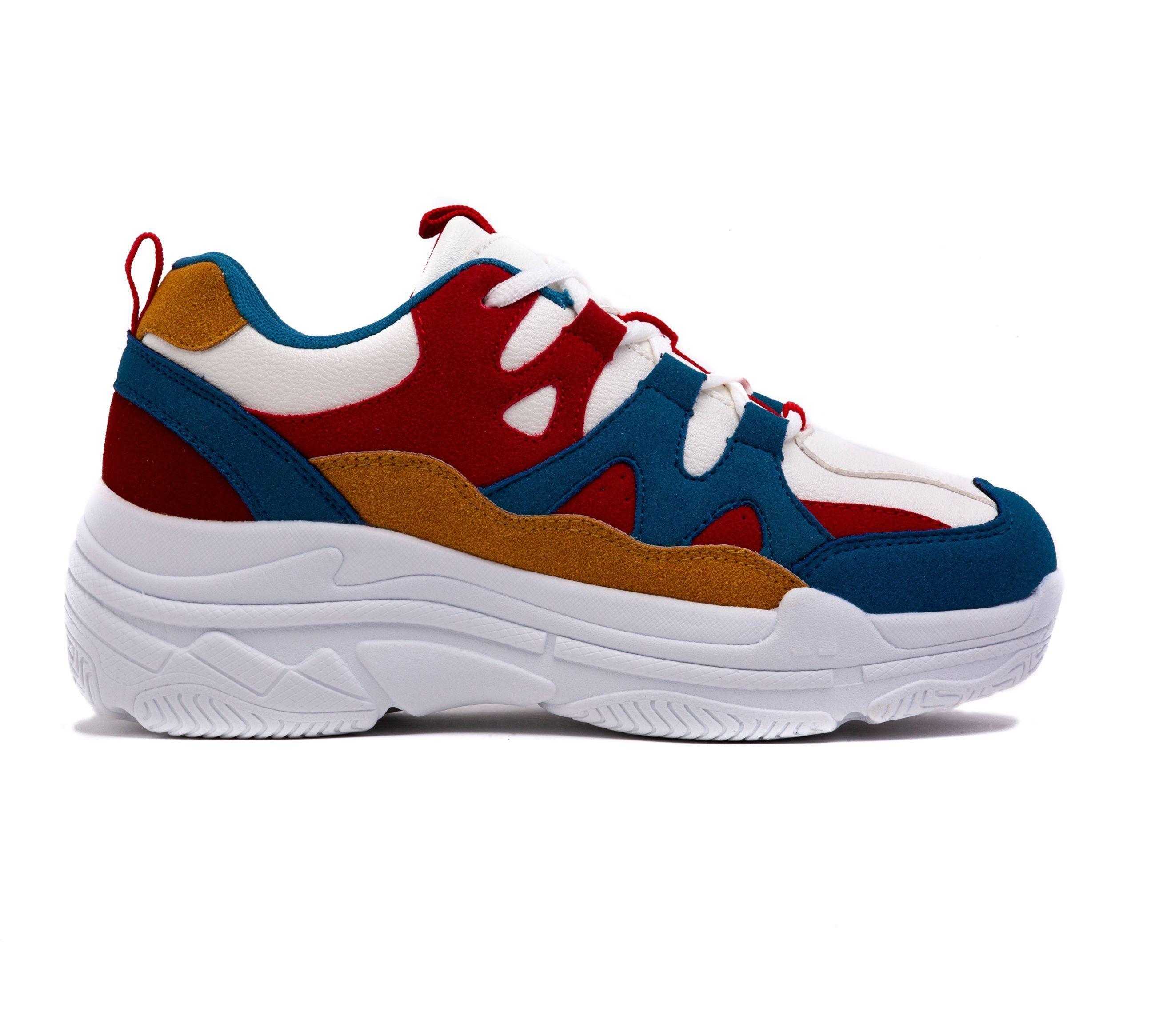 Zapatilla Sk Chunky 7634 Rojo-1