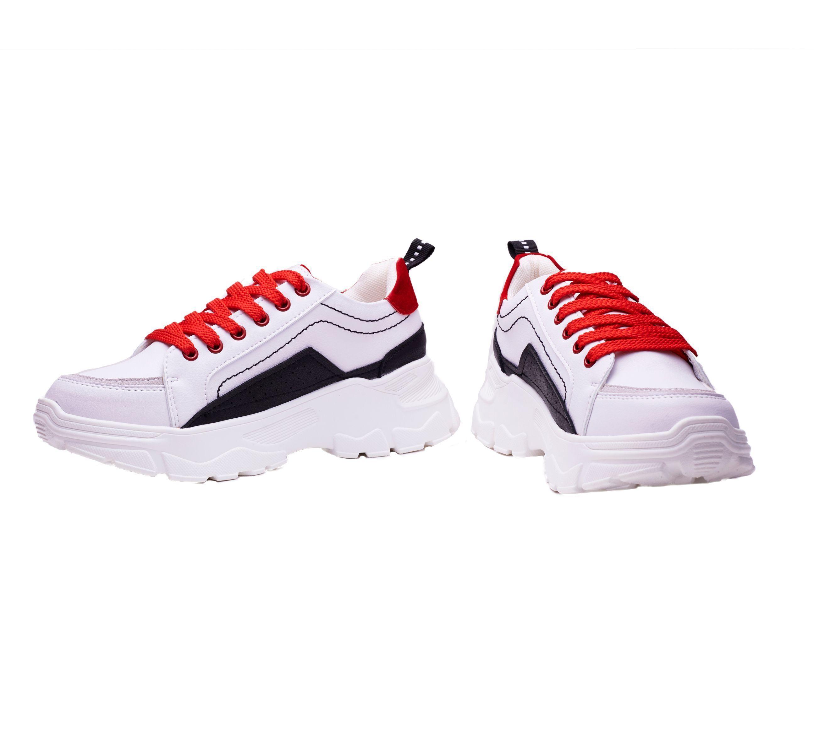 Zapatilla SK 9014 Blanco Negro-3