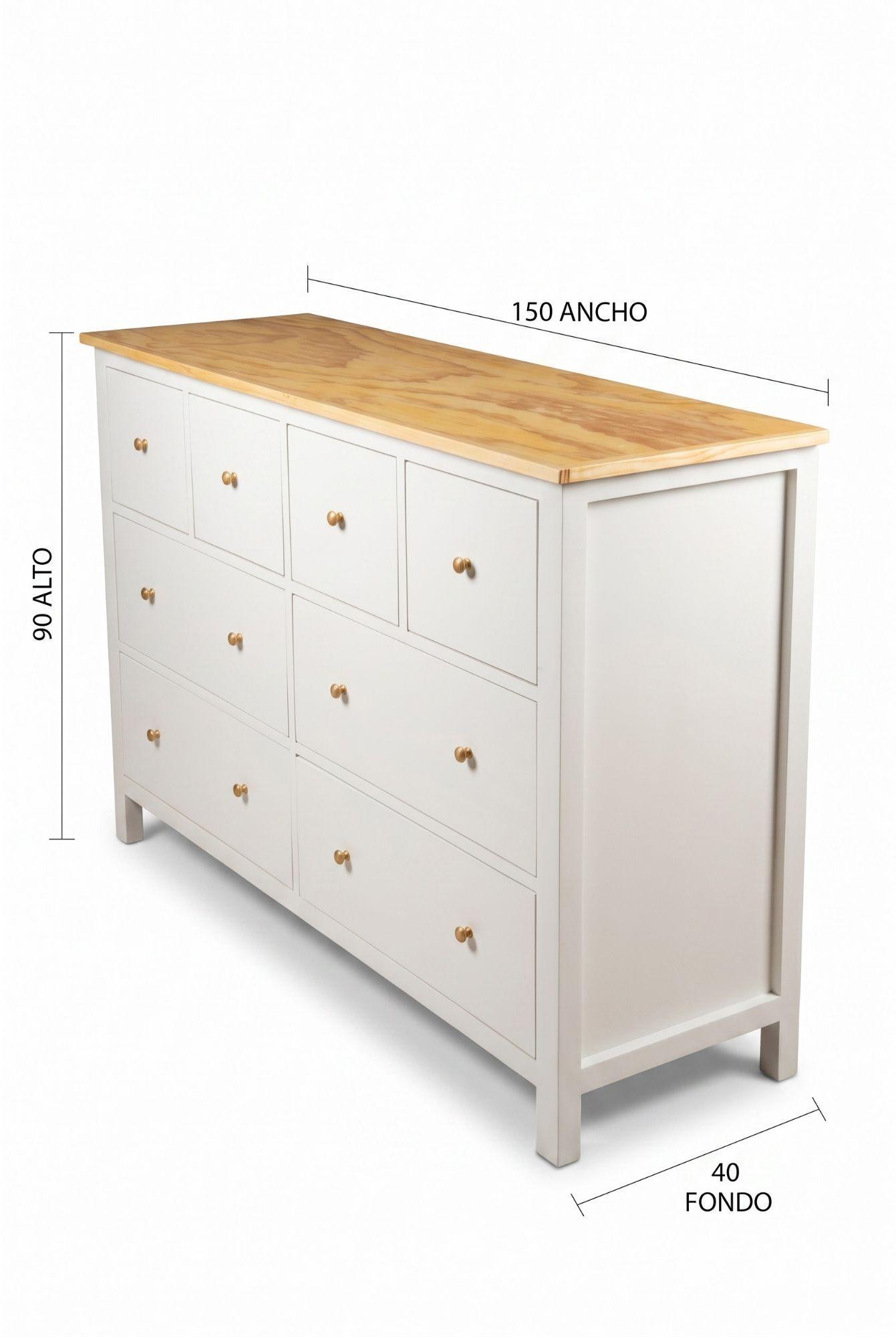 COMODA "NORKA" 150 ANCHO - MUEBLES LORELEY-7