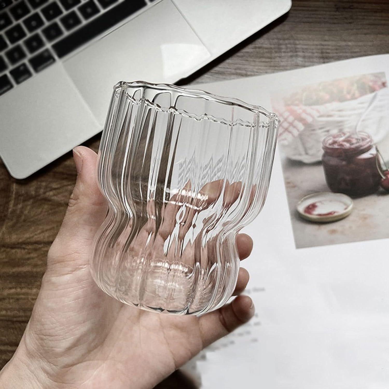 Set 4 Vasos Anchos Lineas Vertical 250ml-3