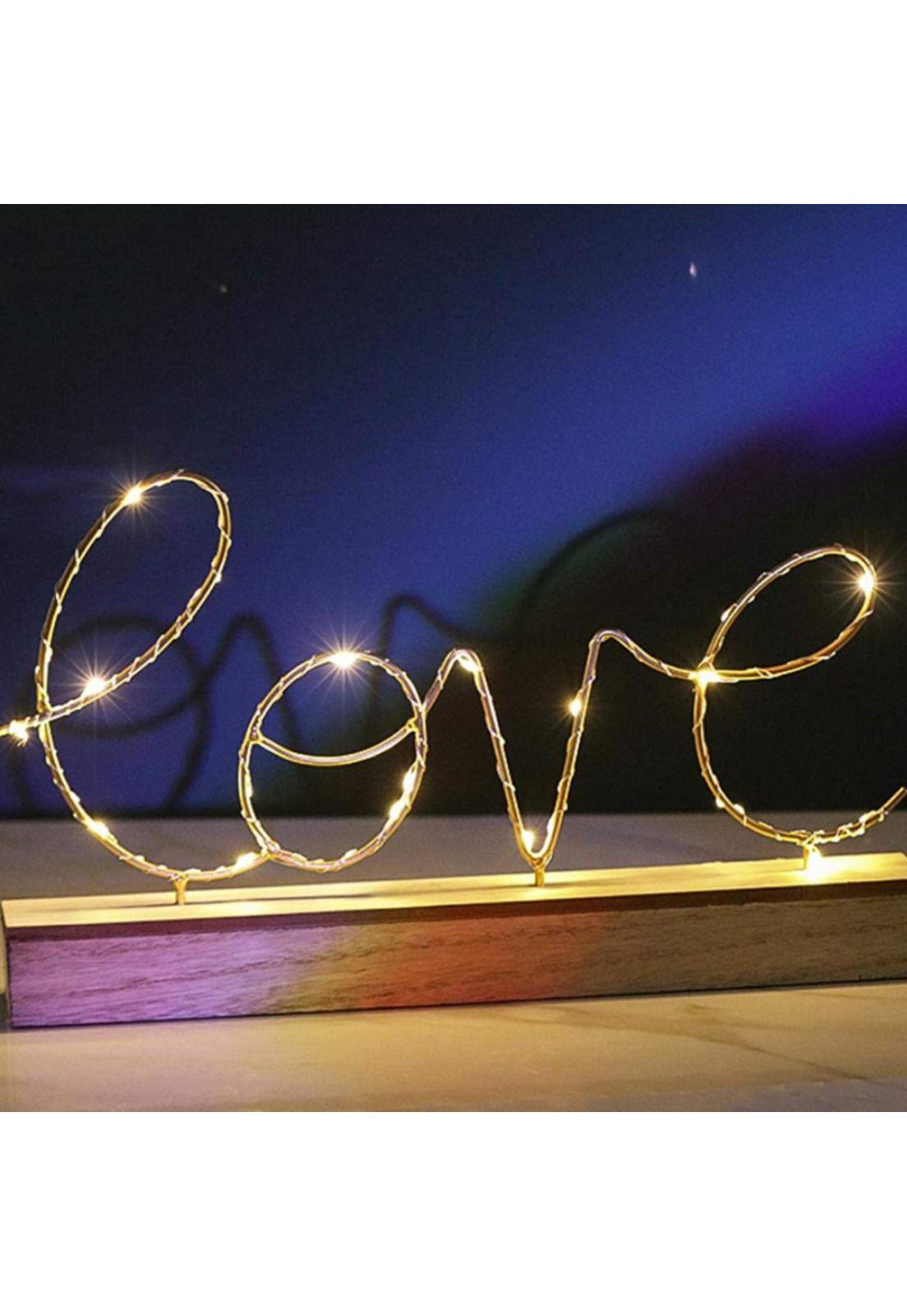 Lámpara Decorativa Love-5
