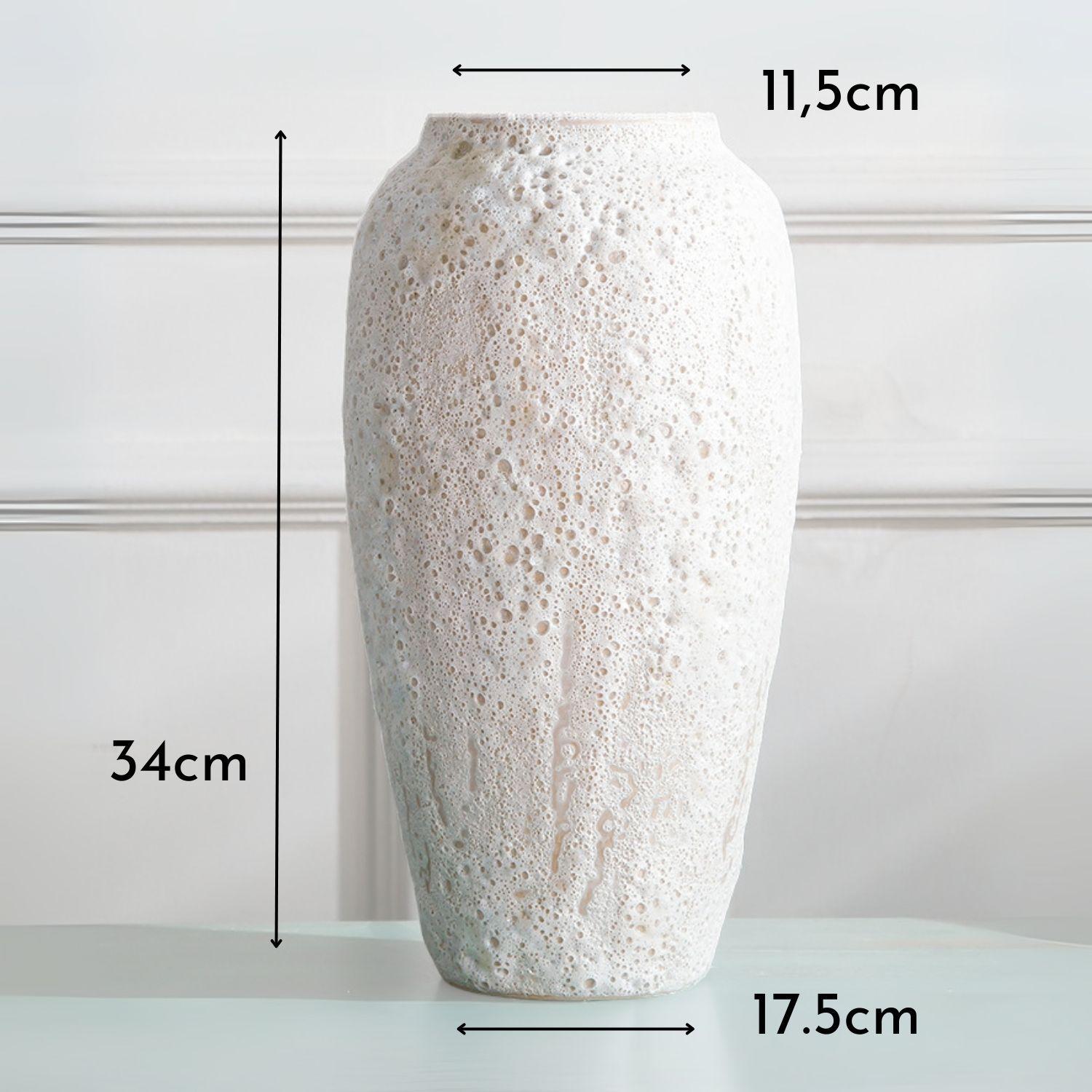 Macetero Jarron Ceramica Artesanal Grande-3