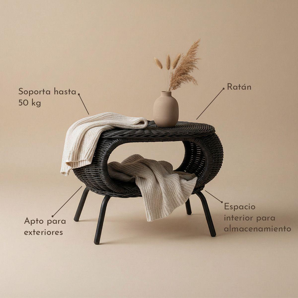 Mesa con Diseño Minimalista Otomana-3