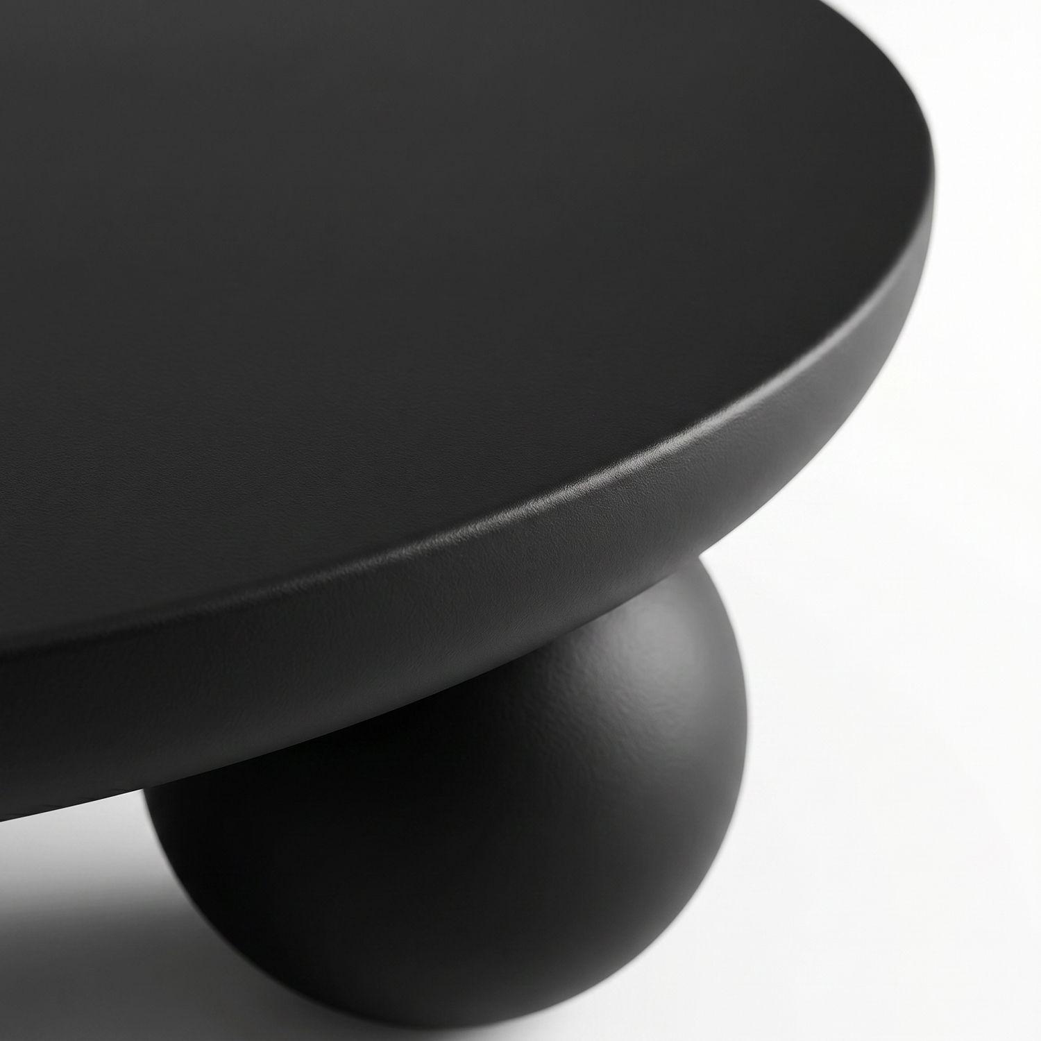 Mesa de Centro Orbis Madera Negra-9
