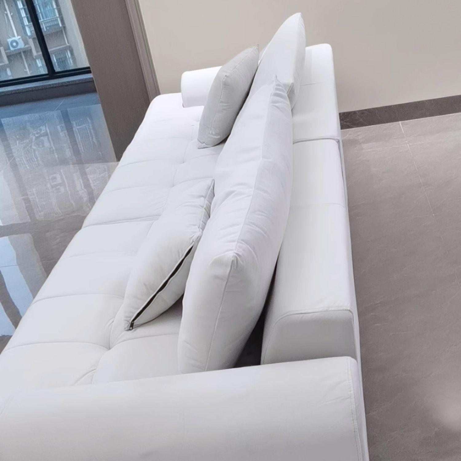 Sofá seccional moderno Lounge blanco de 300 cm-2