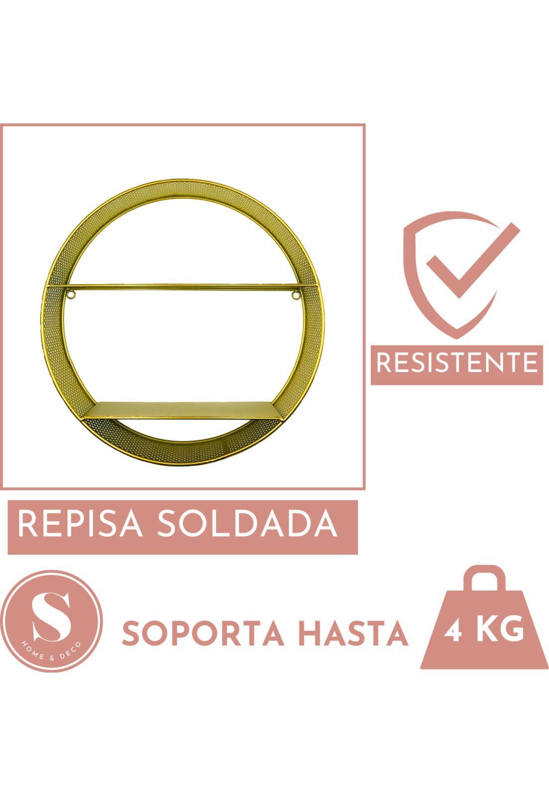 Estante Repisa Circular De 40 cm-4