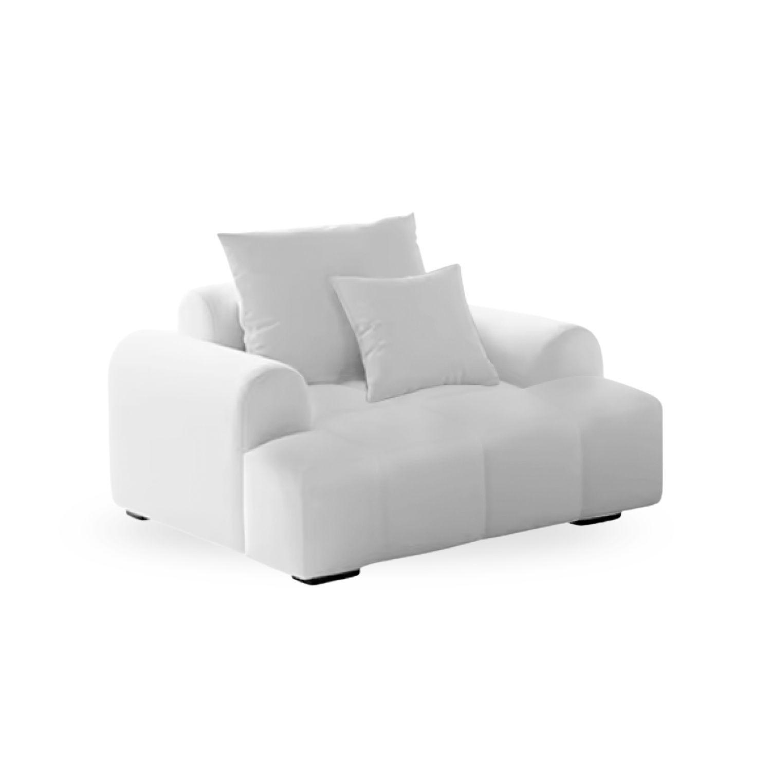 Sofa Moderno Poltrona Blanco Lounge-6