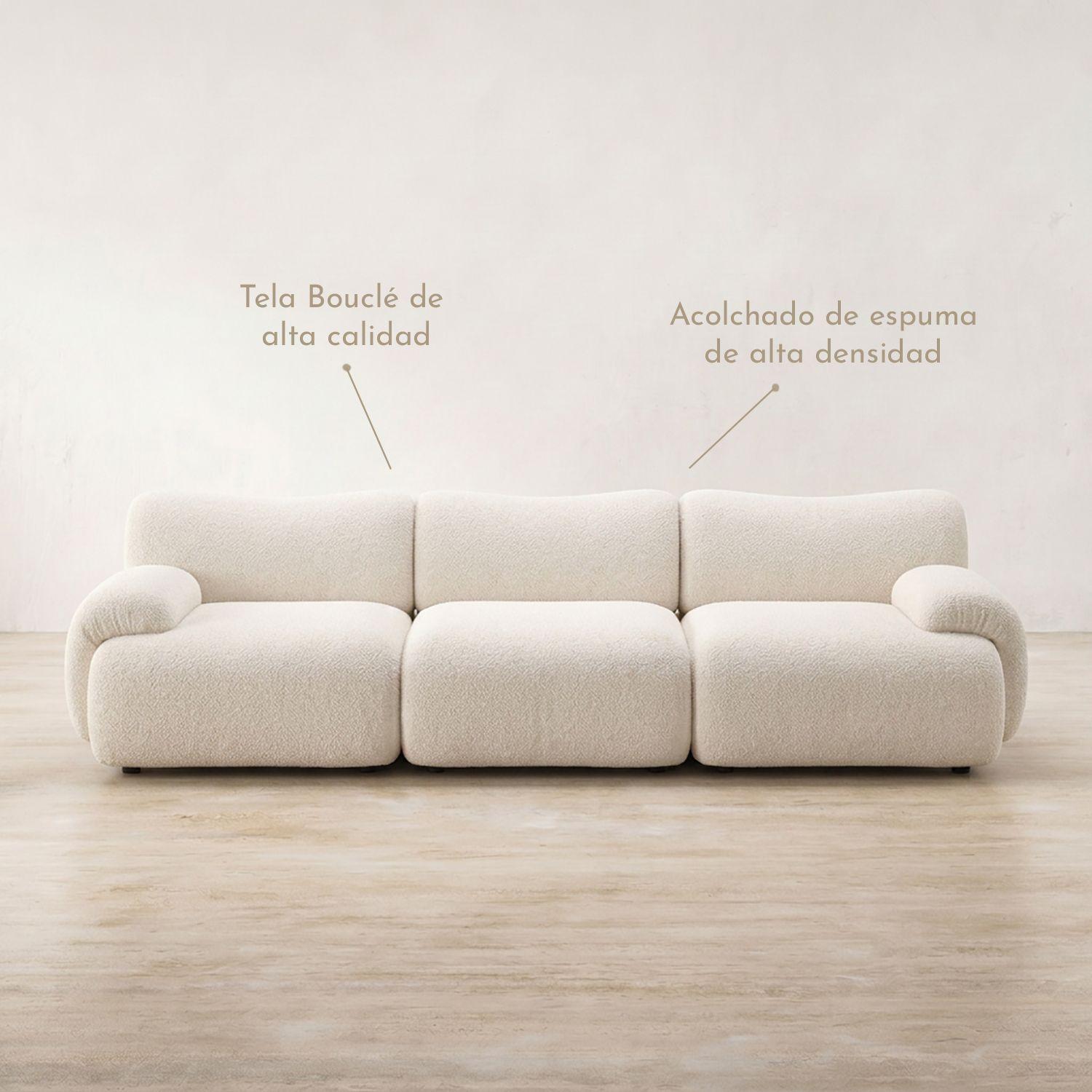 Sofá de 3 cuerpos Dune beige-3