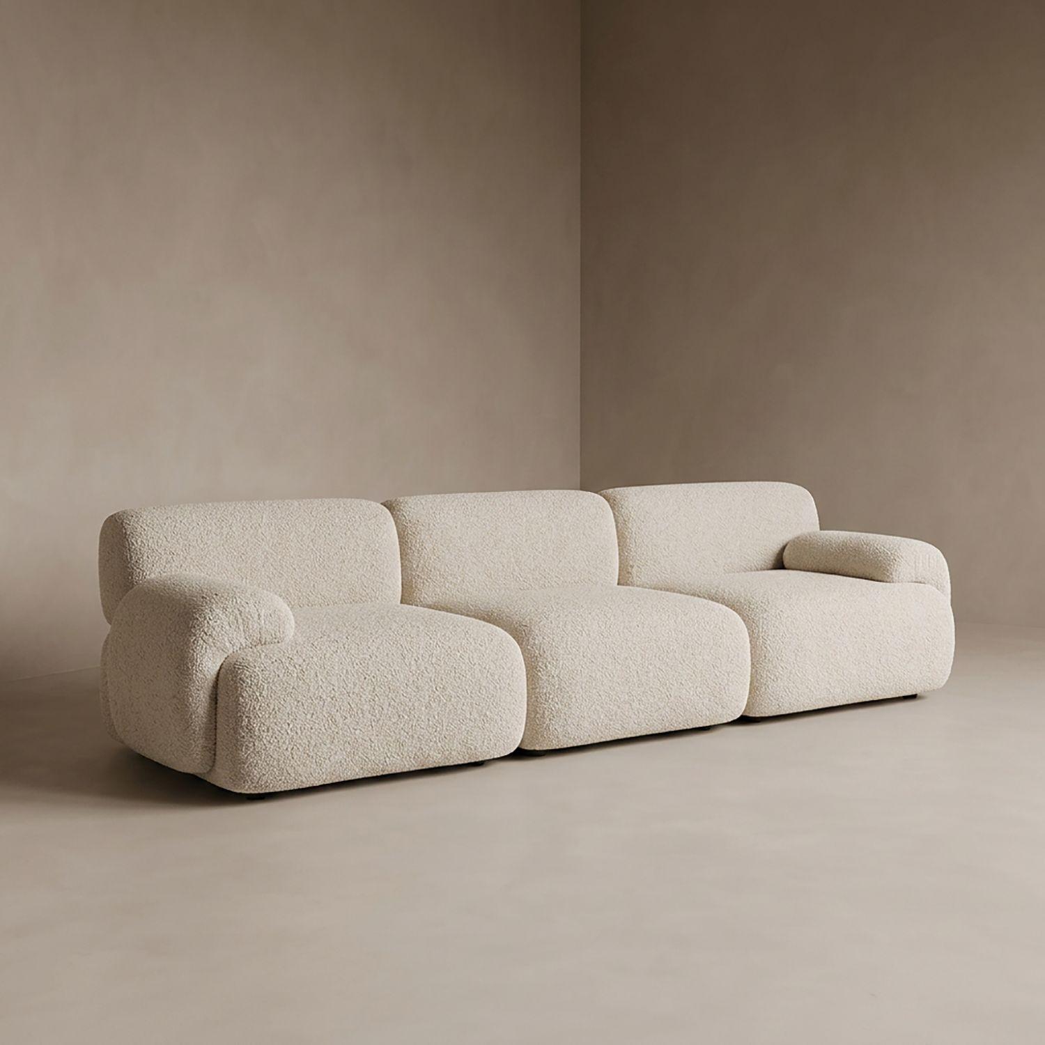 Sofá de 3 cuerpos Dune beige-9
