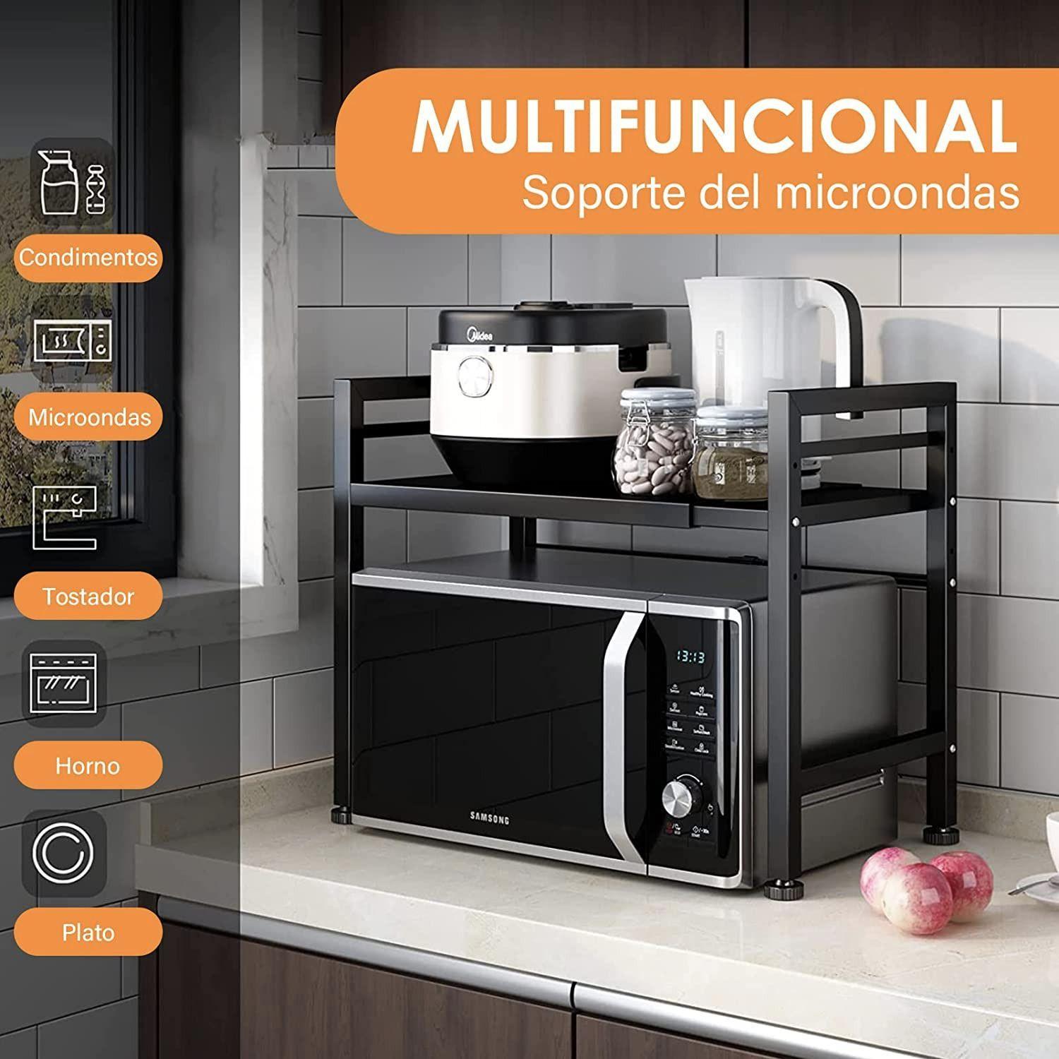 Estante Expandible Cocina y Microondas-2