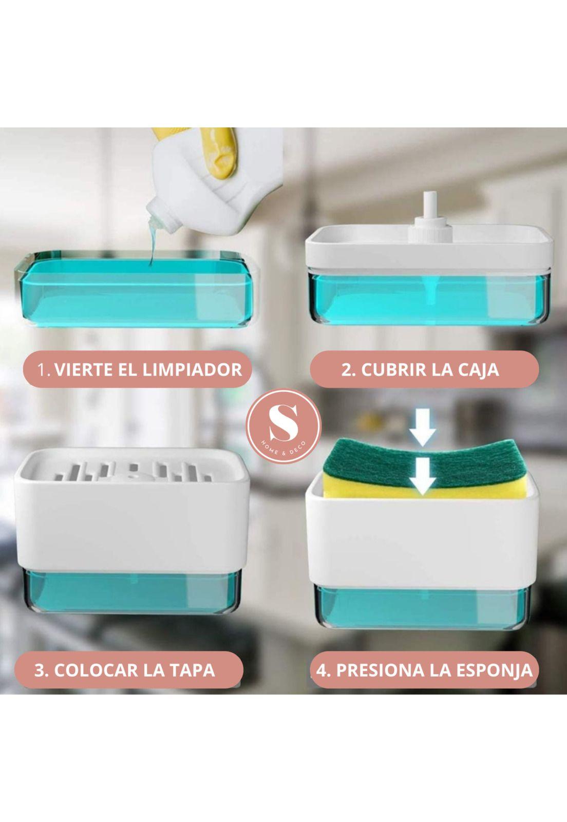 Dispensador De Lava Lozas Manual Para la Cocina-2