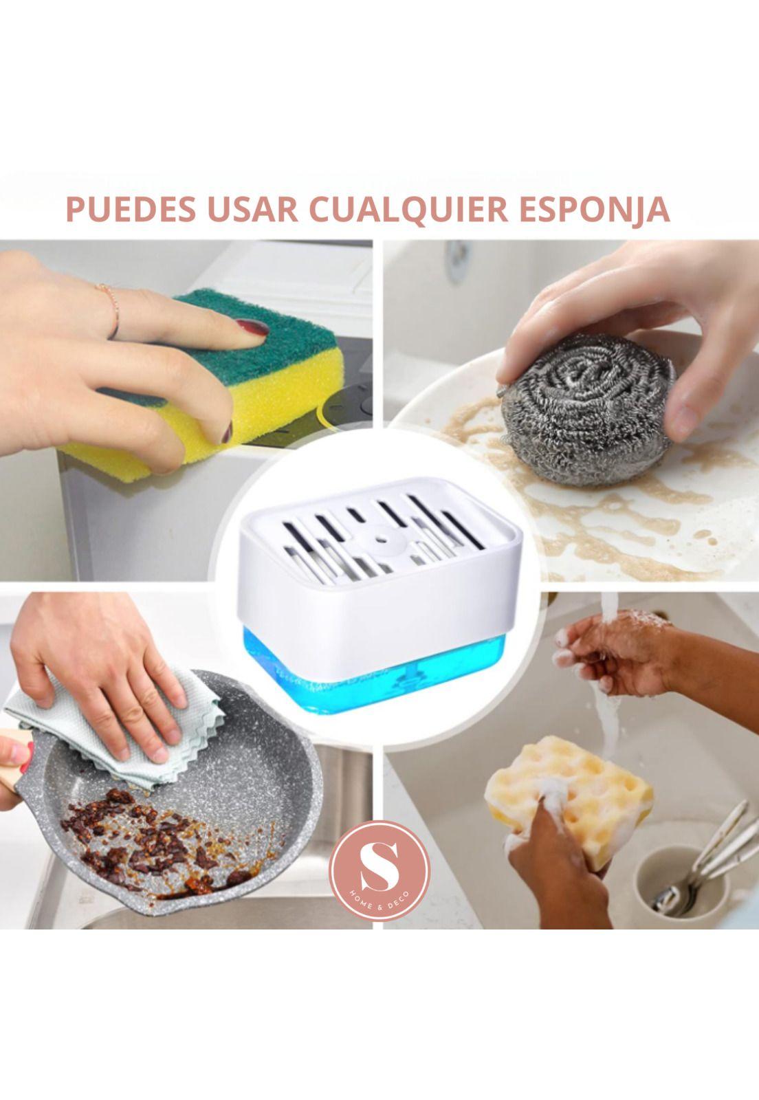 Dispensador De Lava Lozas Manual Para la Cocina-4
