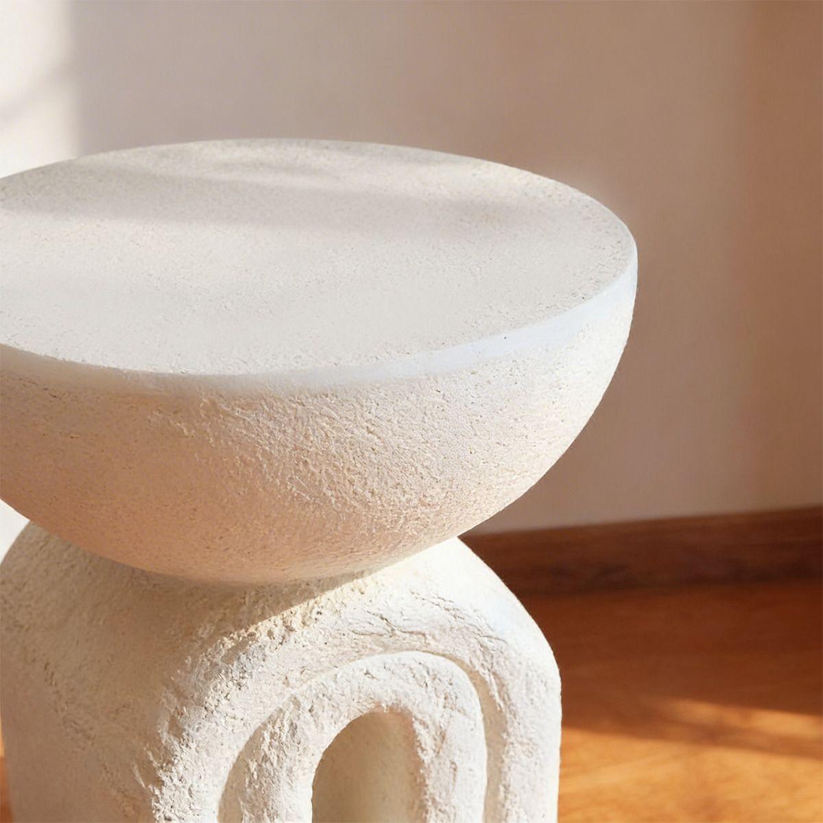 Mesa Lateral Orgánica Wabi Sabi-4