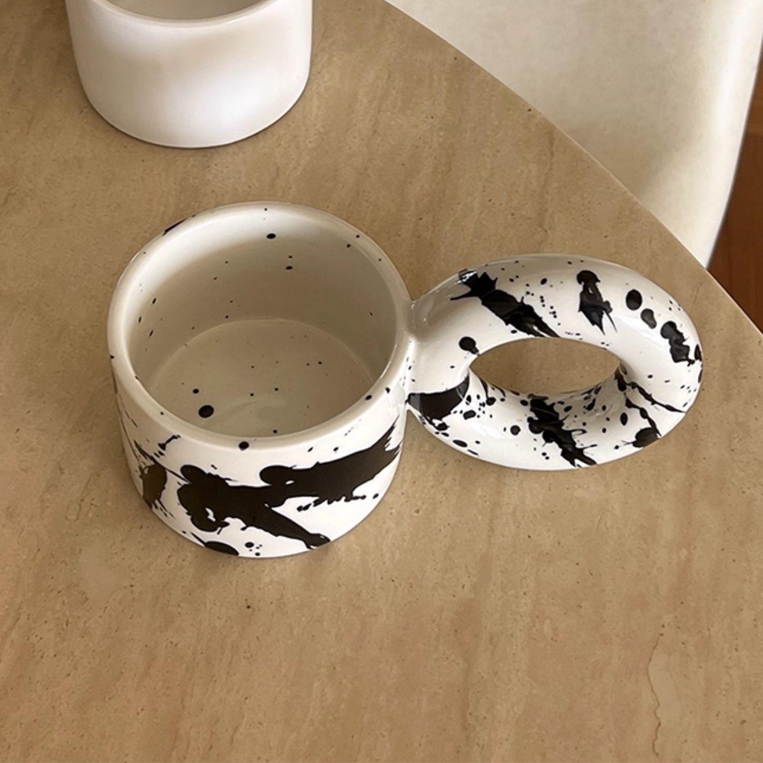 Tazon Mug Cerámica Tinta Donuts 250ml-3