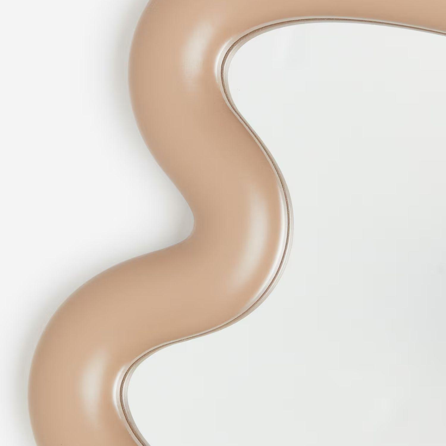 Espejo de Mesa Ondas Crema Wave Tocador-3